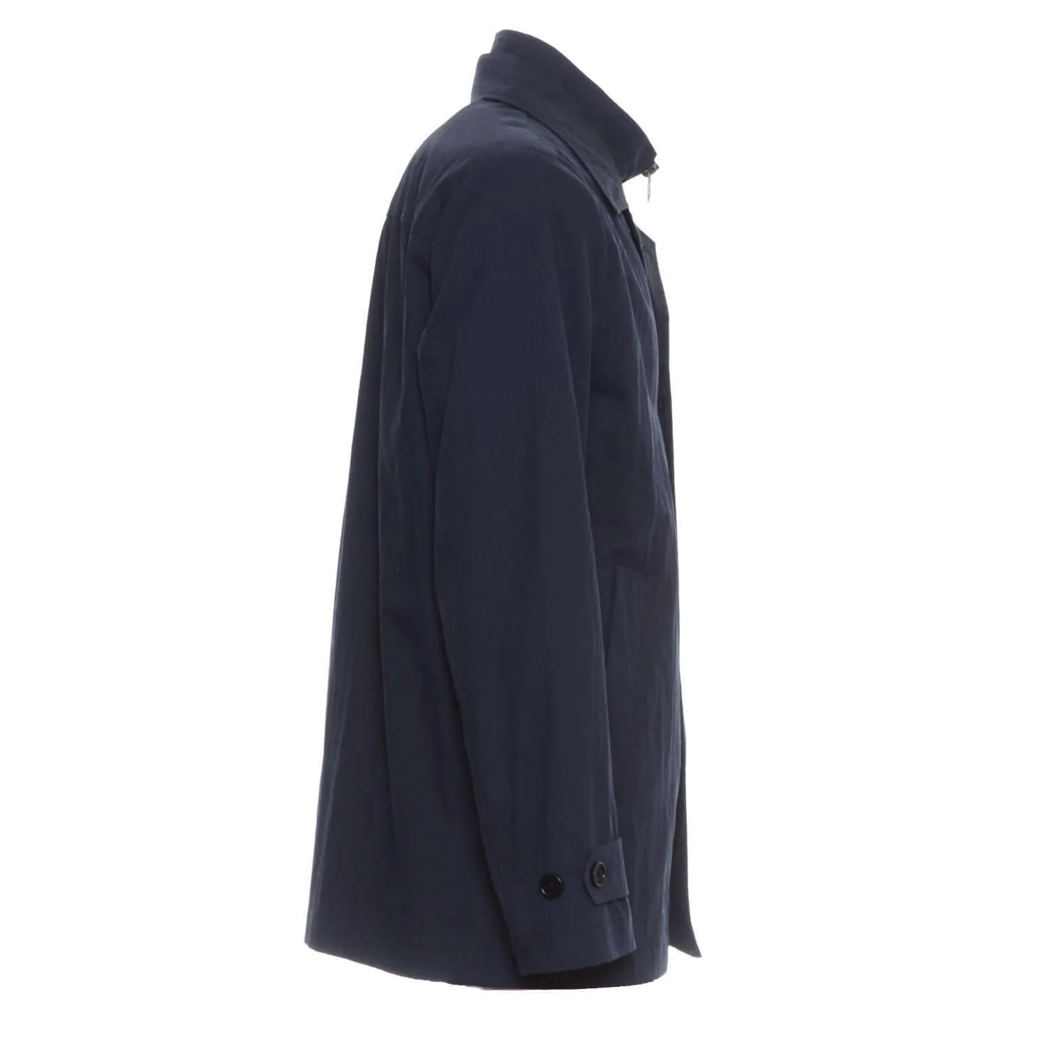 Morning Coat Corto In Twill Di Cotone