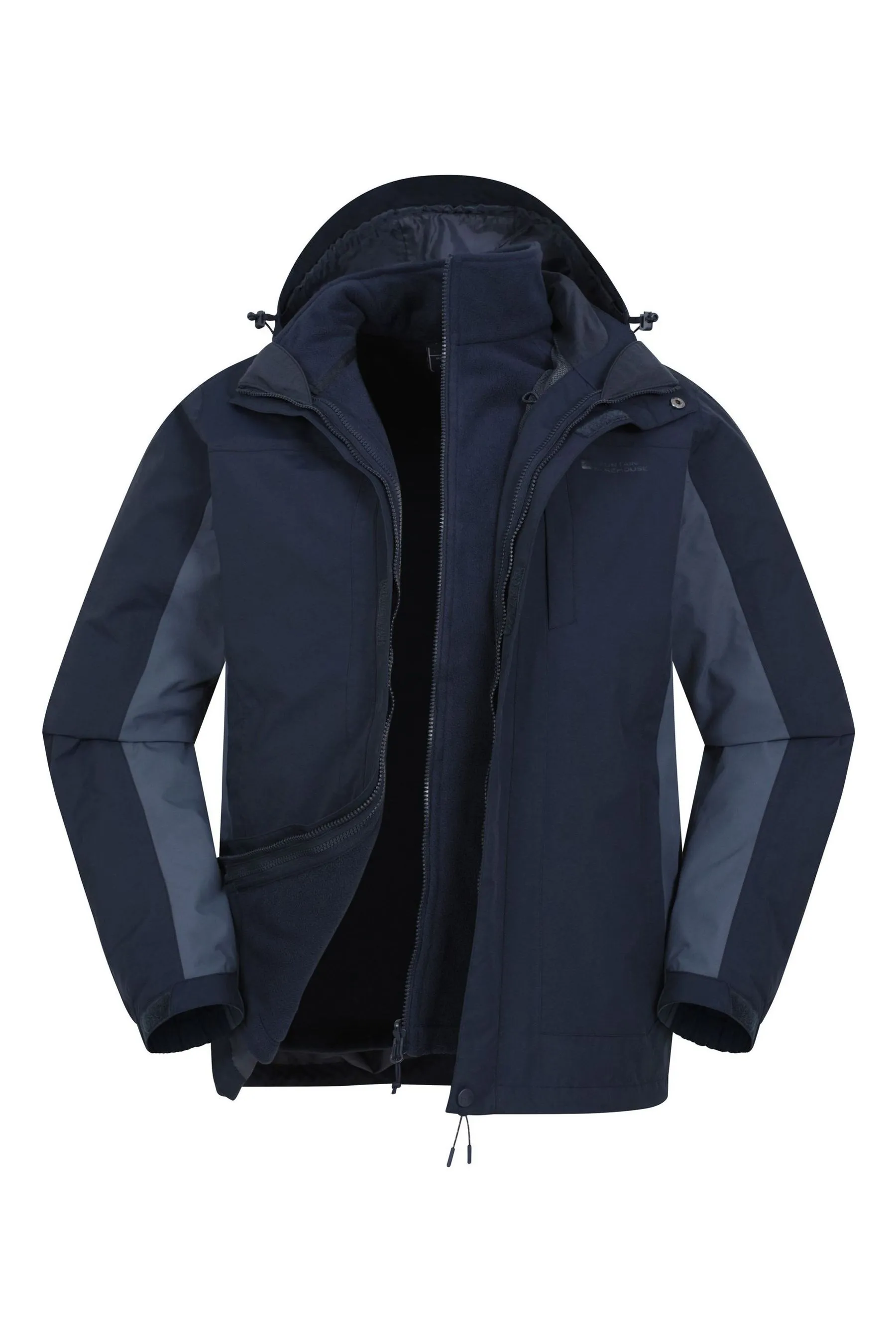 Mountain Warehouse Thunderstorm Giacca da uomo impermeabile 3in1    