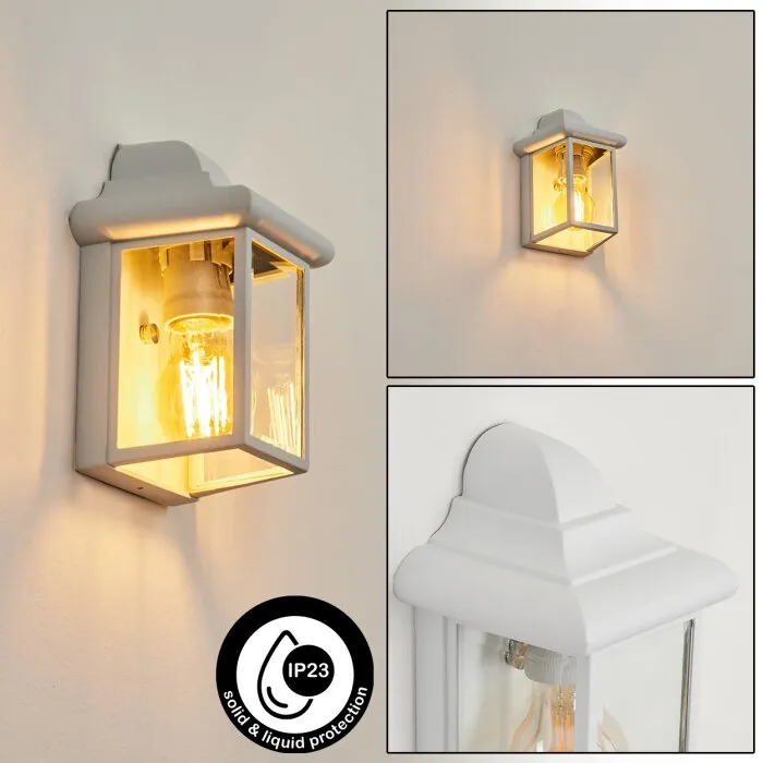 Murto Applique da esterno Bianco, 1-Luce