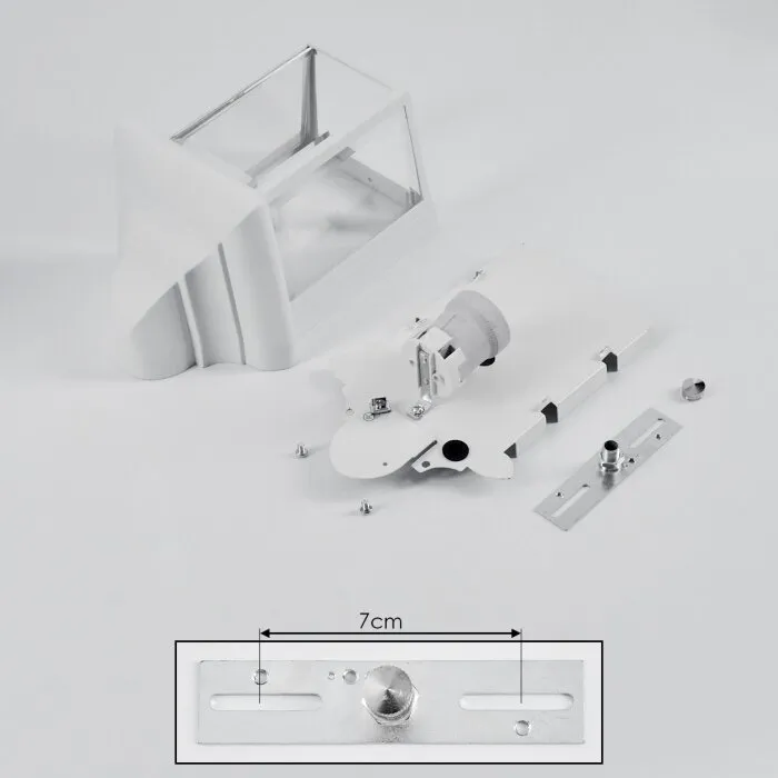 Murto Applique da esterno Bianco, 1-Luce