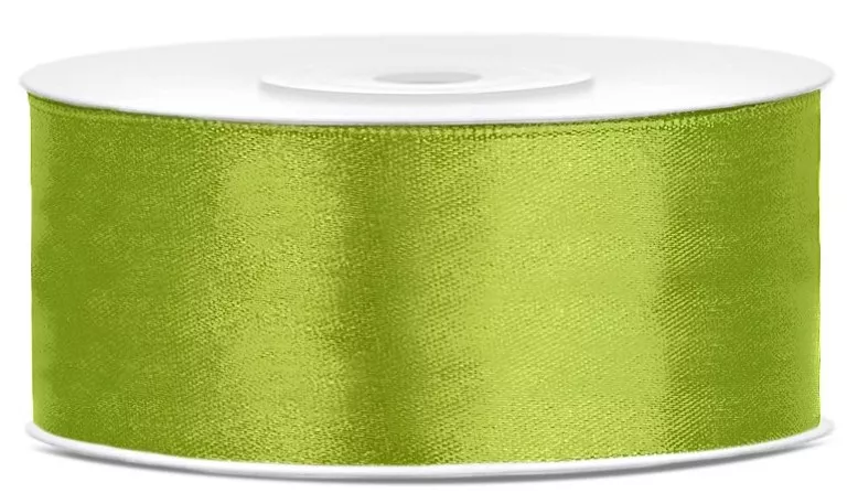 Nastro regalo verde mela 25m x 25mm
