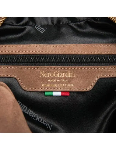 Nero Giardini borsa a tracolla in camoscio  