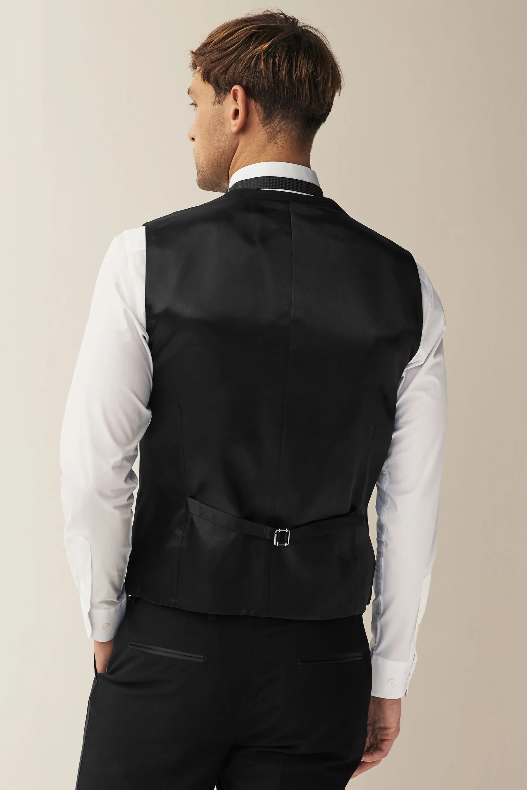 Nero  - Regular - Gilet vestibilità attillata