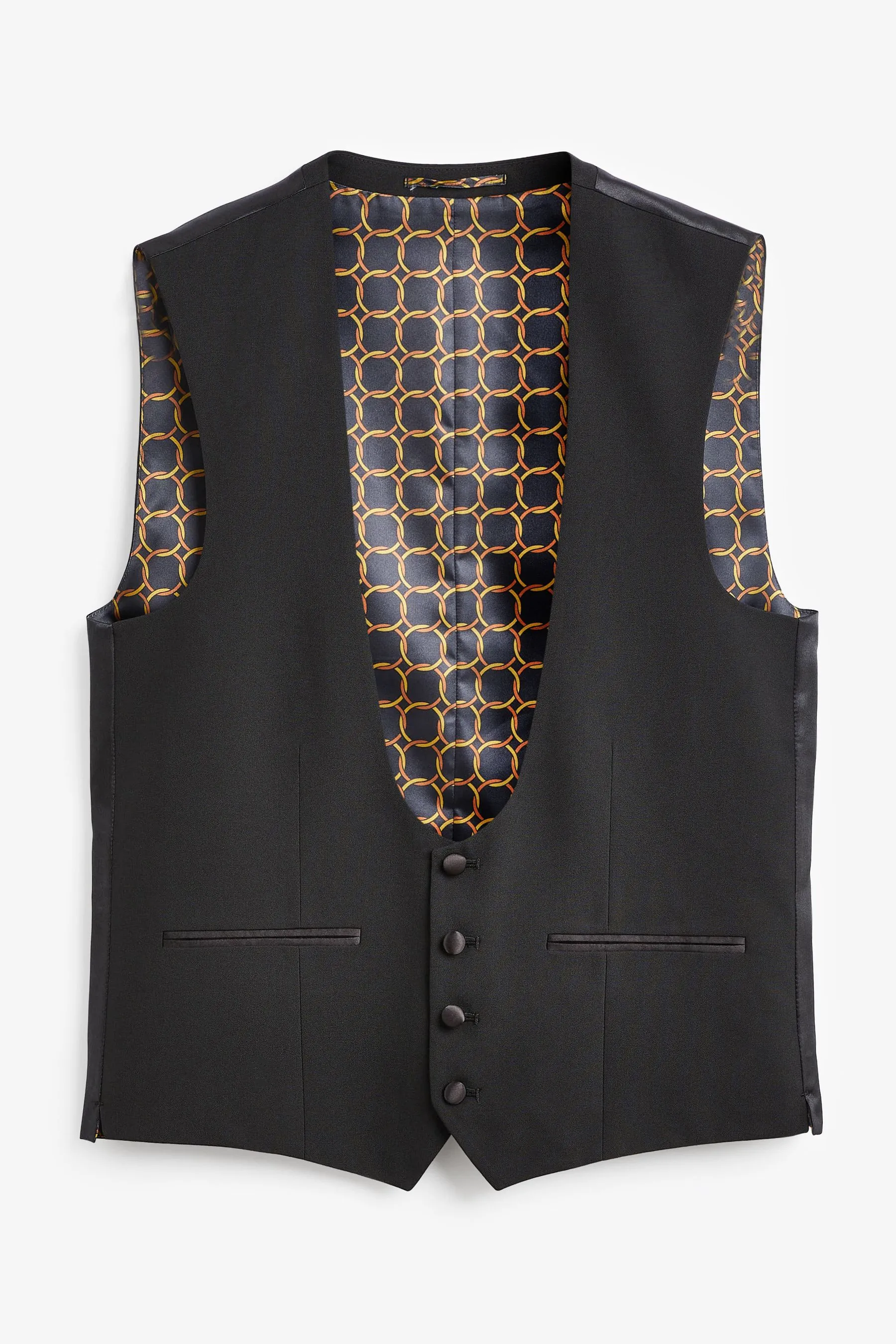 Nero  - Regular - Gilet vestibilità attillata