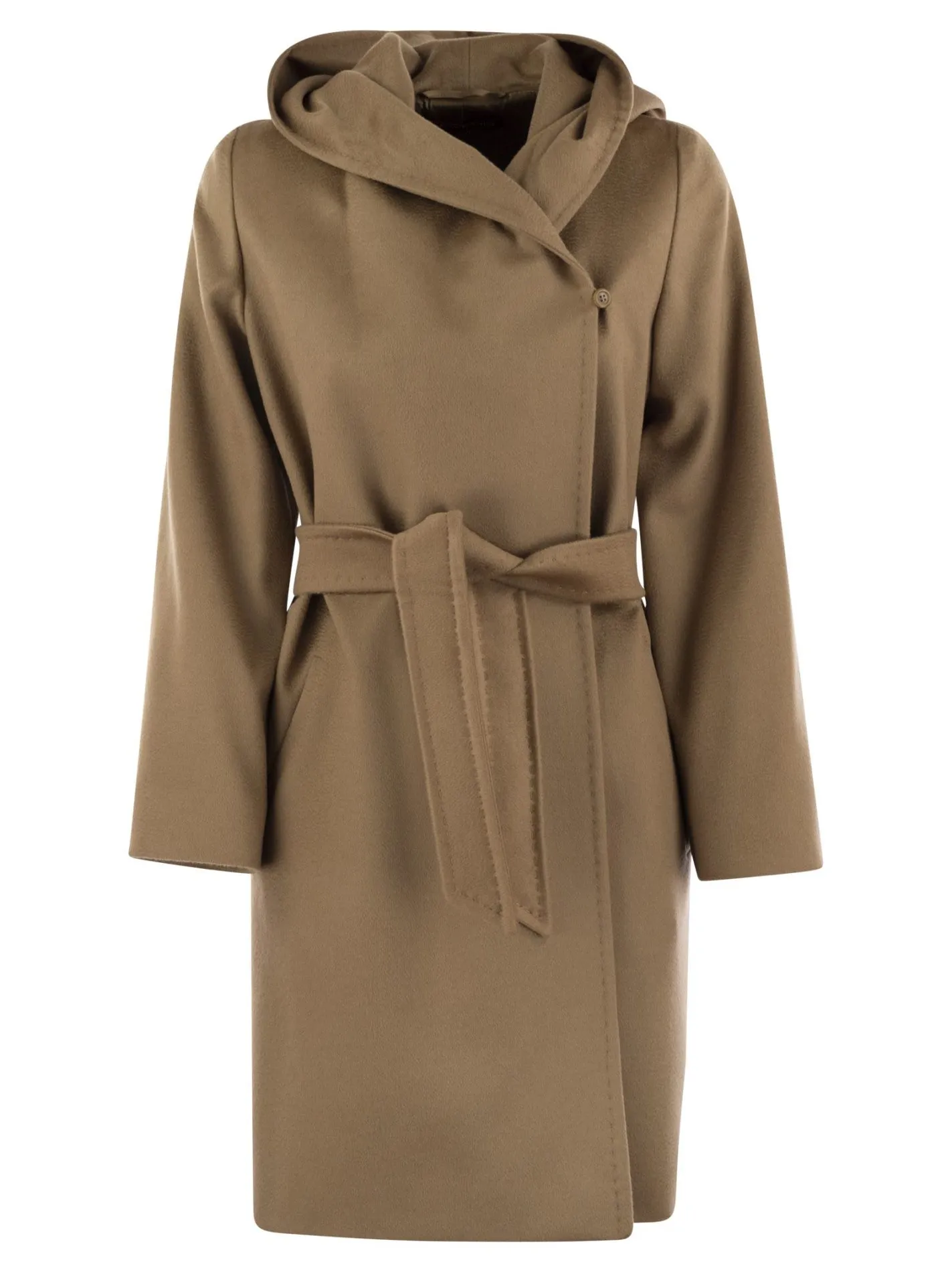 NEWMANG – Wool coat with hood