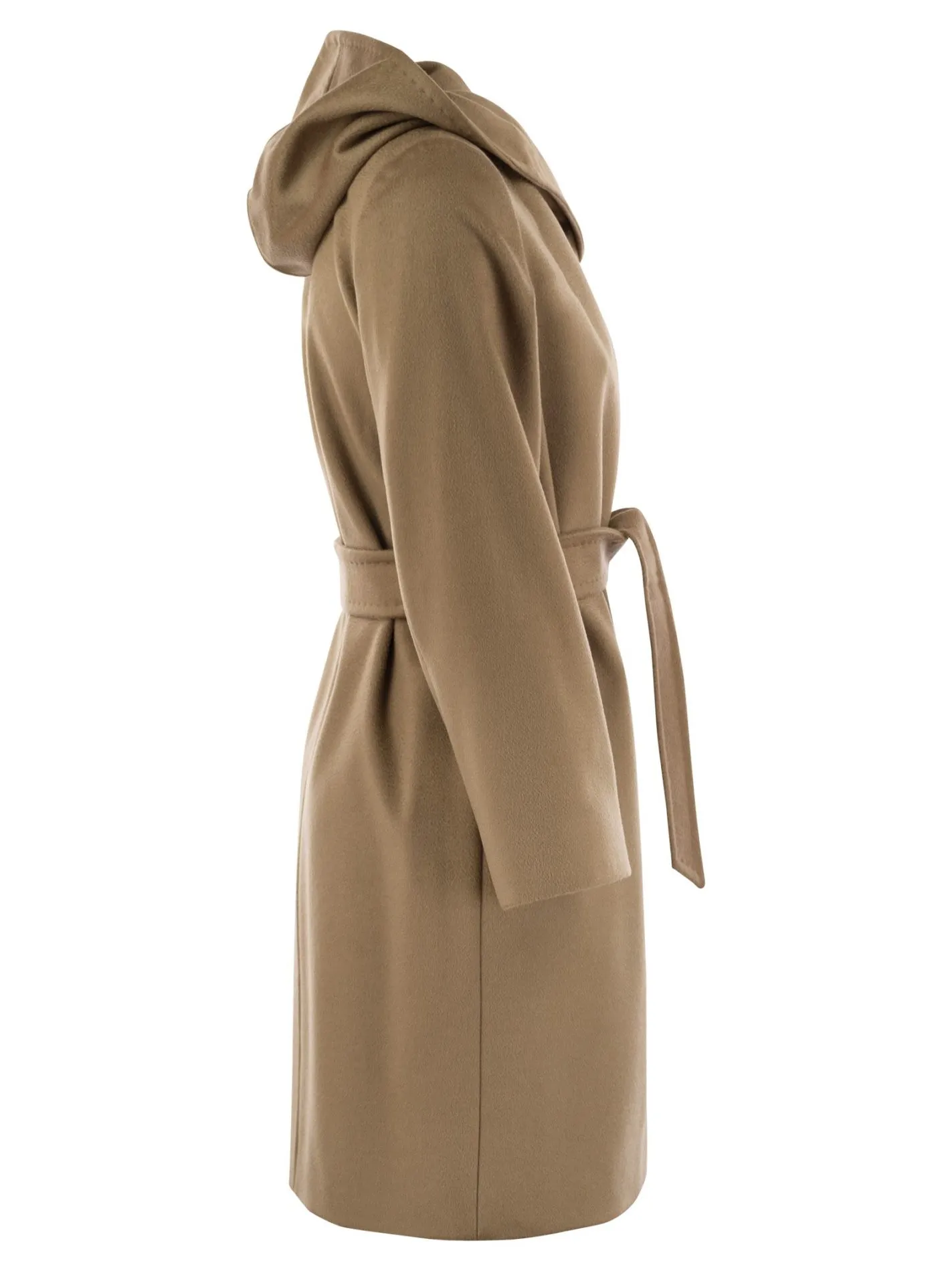 NEWMANG – Wool coat with hood