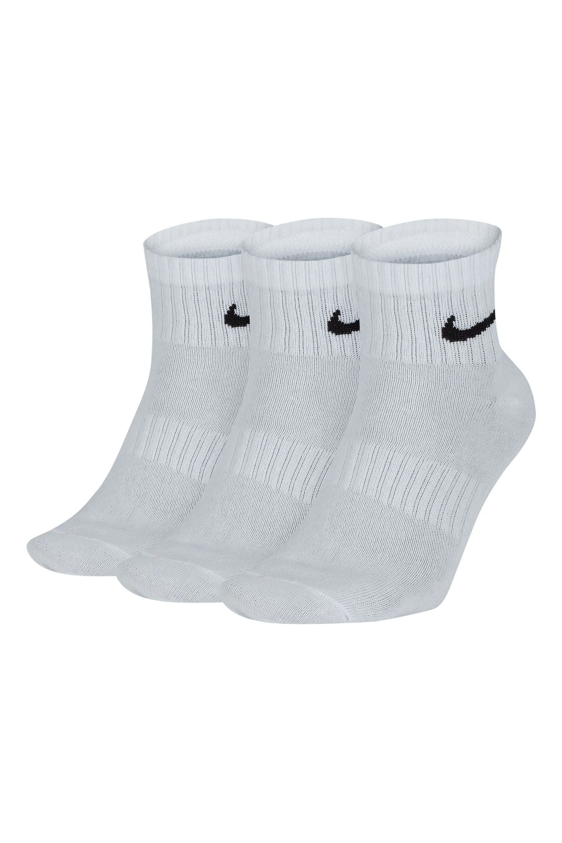Nike - Calzini alla caviglia imbottita leggera 3 Confezione