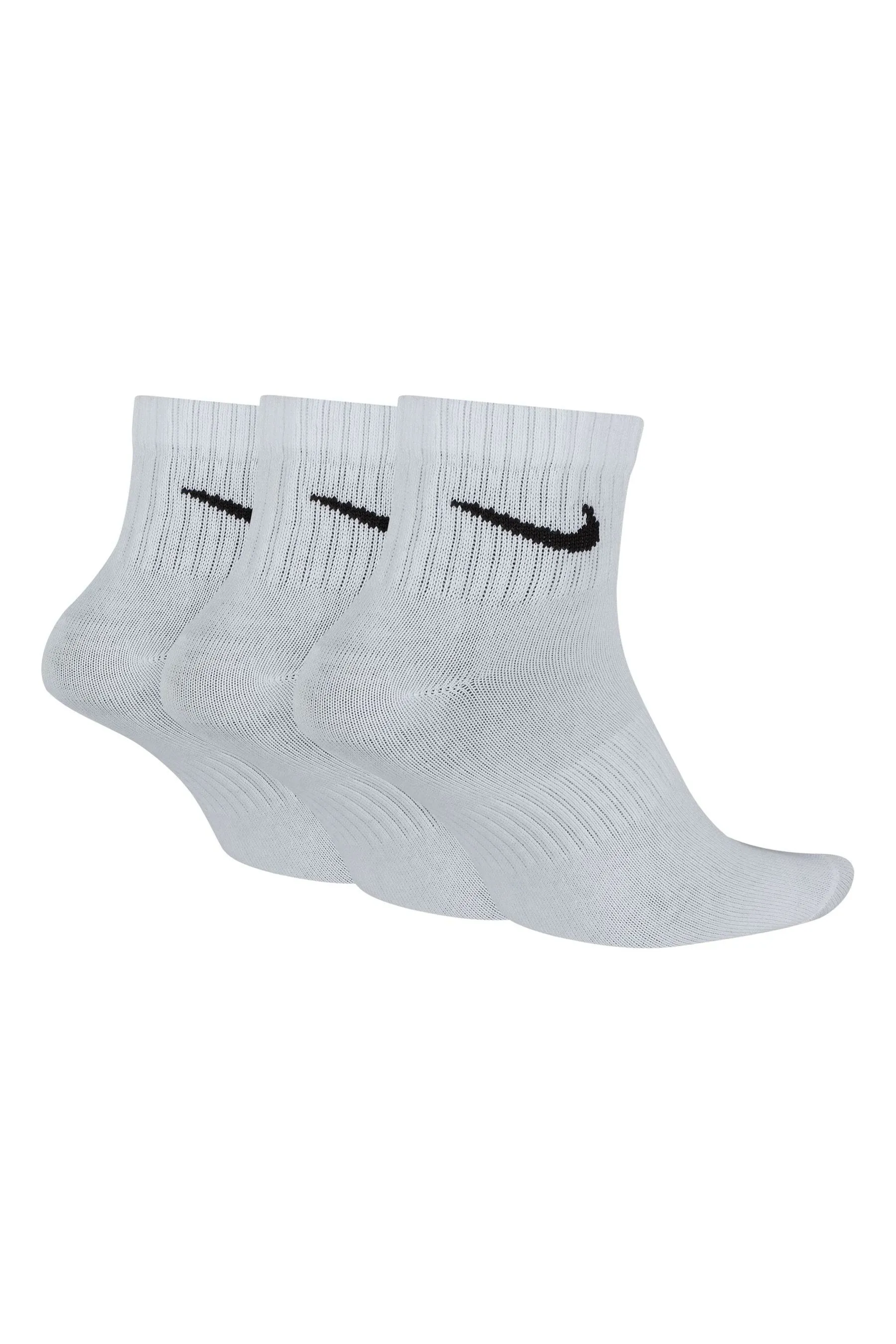 Nike - Calzini alla caviglia imbottita leggera 3 Confezione