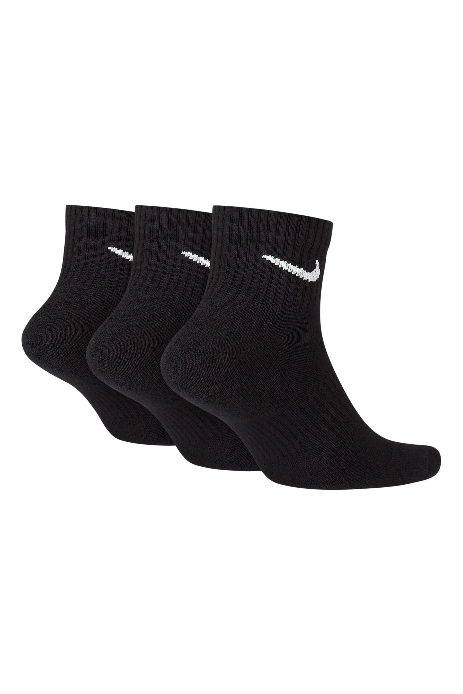 Nike - Everyday - Calzini alla caviglia imbottita da 3 Confezione