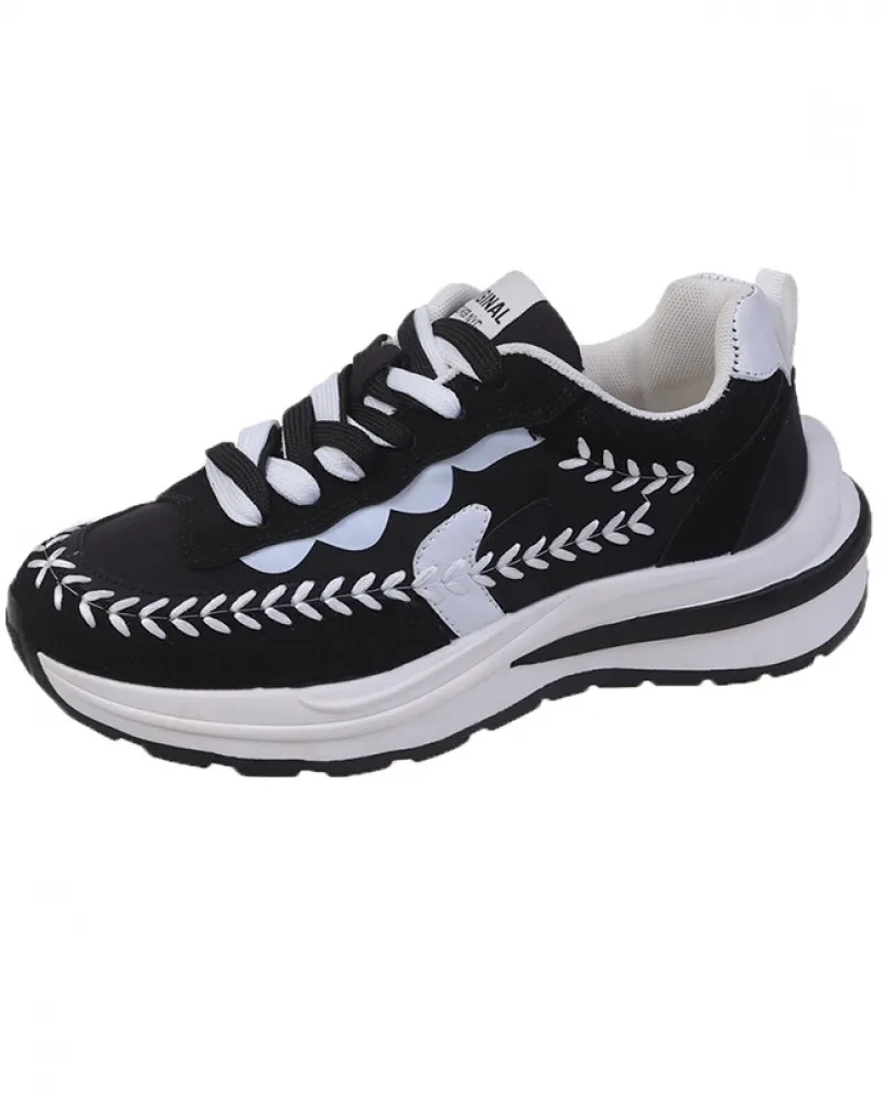 Nuove scarpe sportive da donna Waffle Forrest Shoes Scarpe con la suola spessa