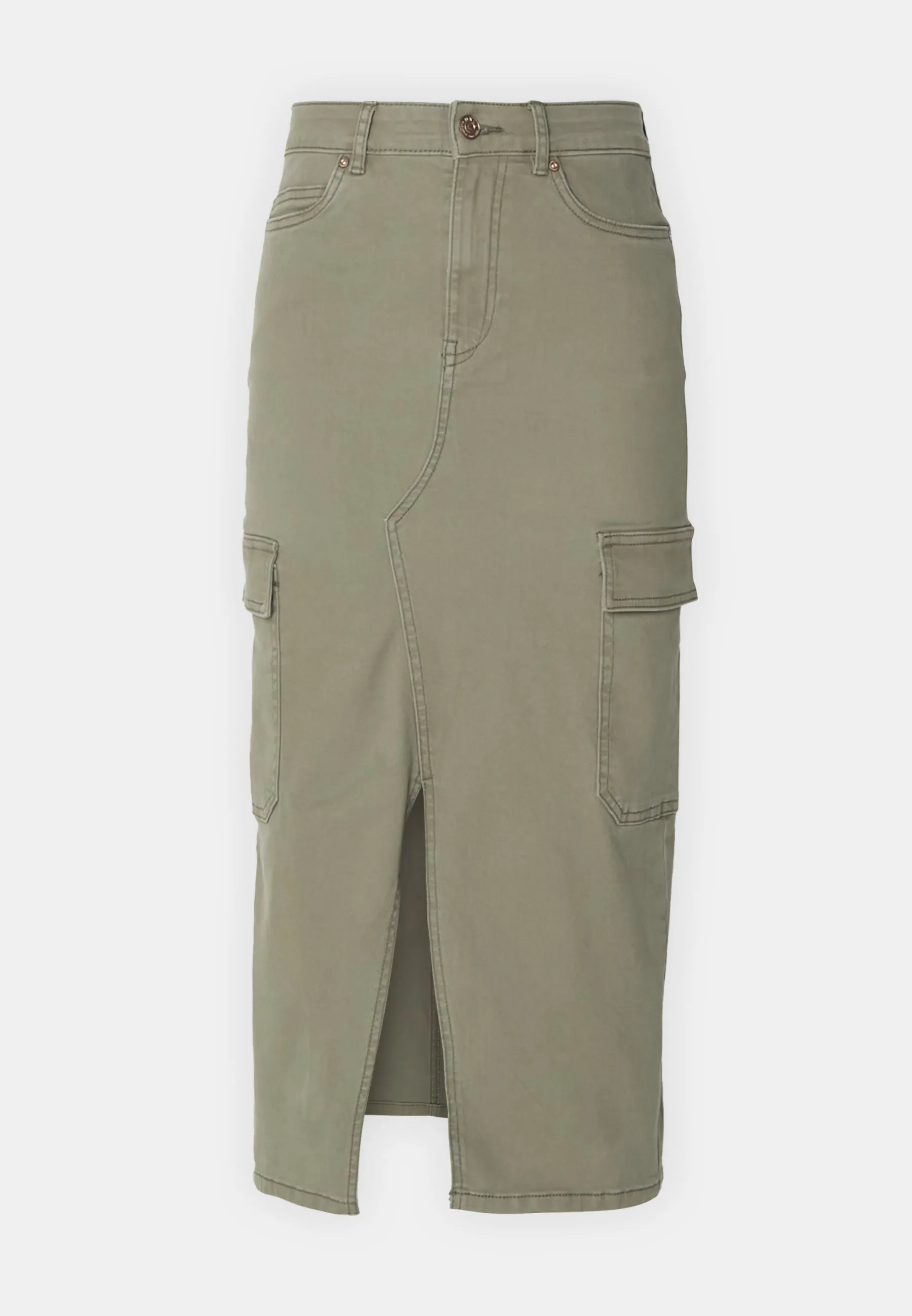 ONLLOLA CARGO LONG SLIT - Gonna a tubino