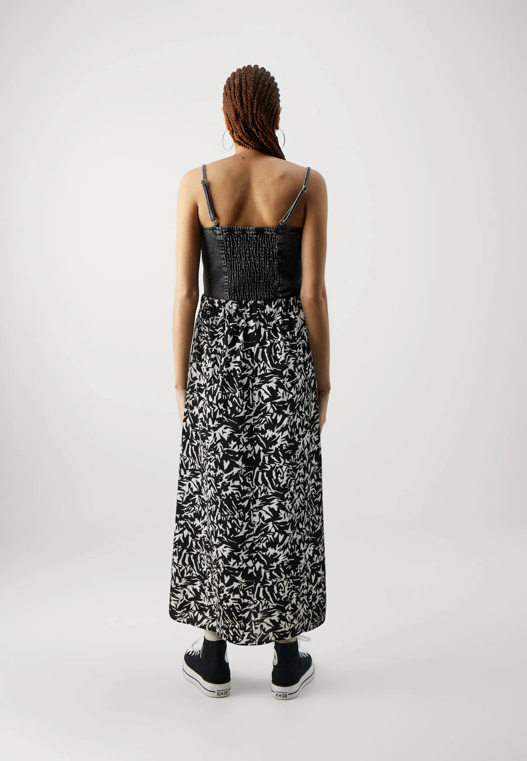 ONLNOVA LIFE LUX BUTTON SKIRT - Gonna a campana