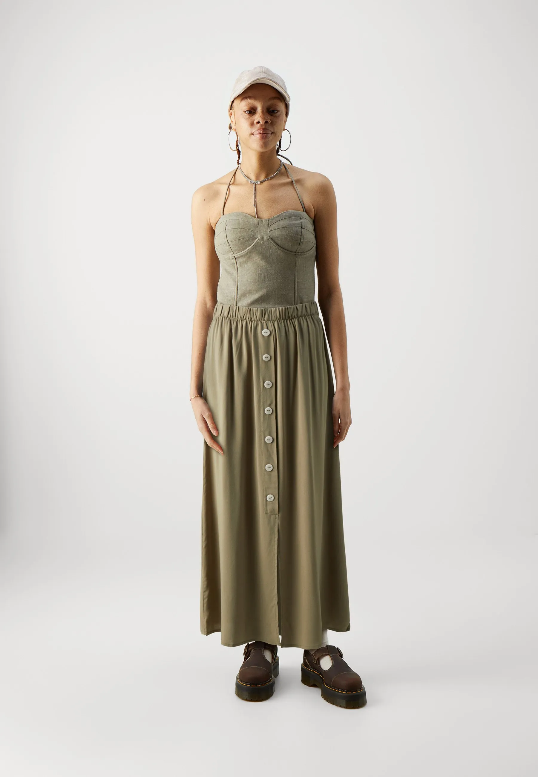 ONLNOVA LIFE SKIRT SOLID - Gonna a campana
