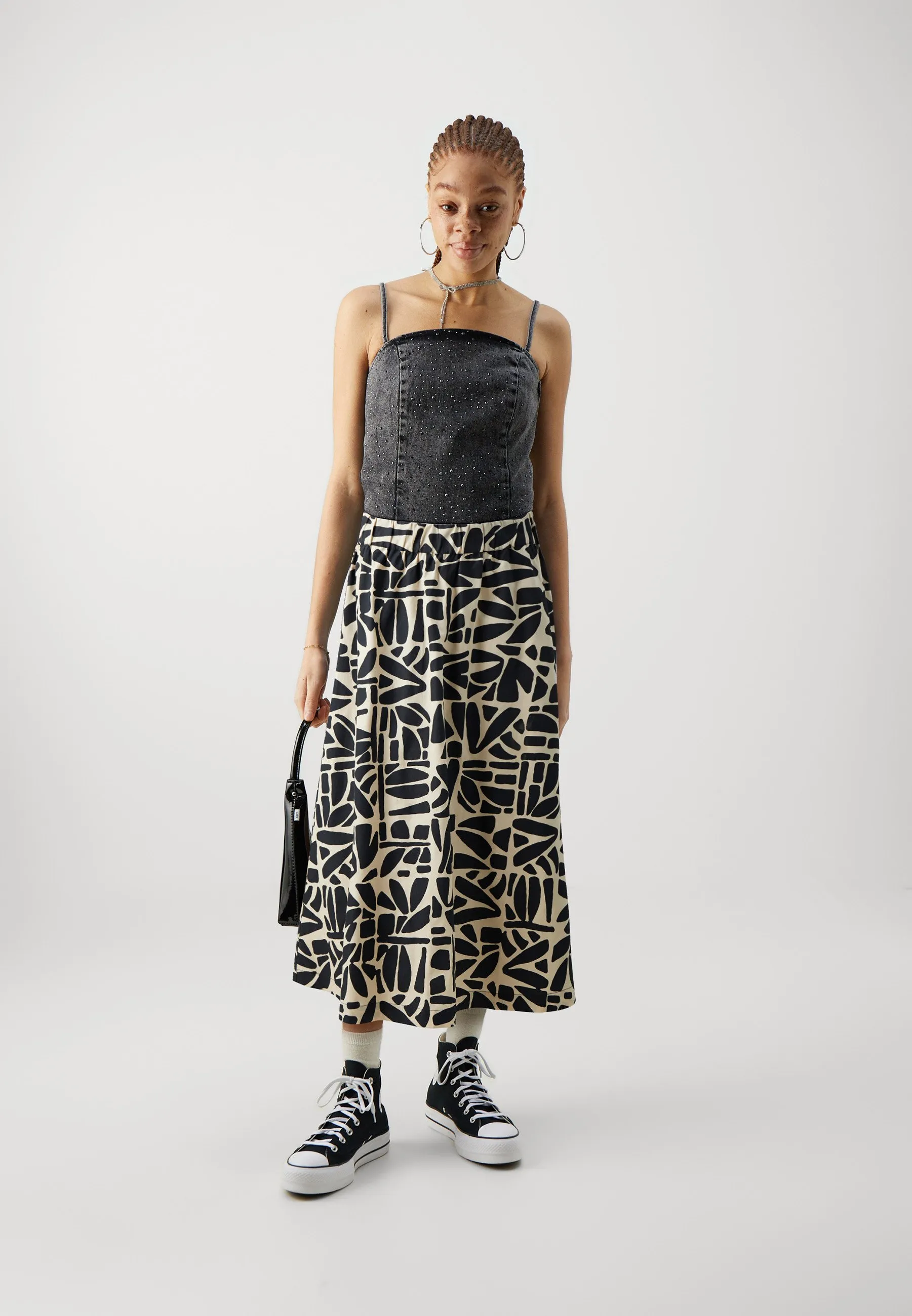 ONLTOMIA BERRY LONG SKIRT - Gonna a campana