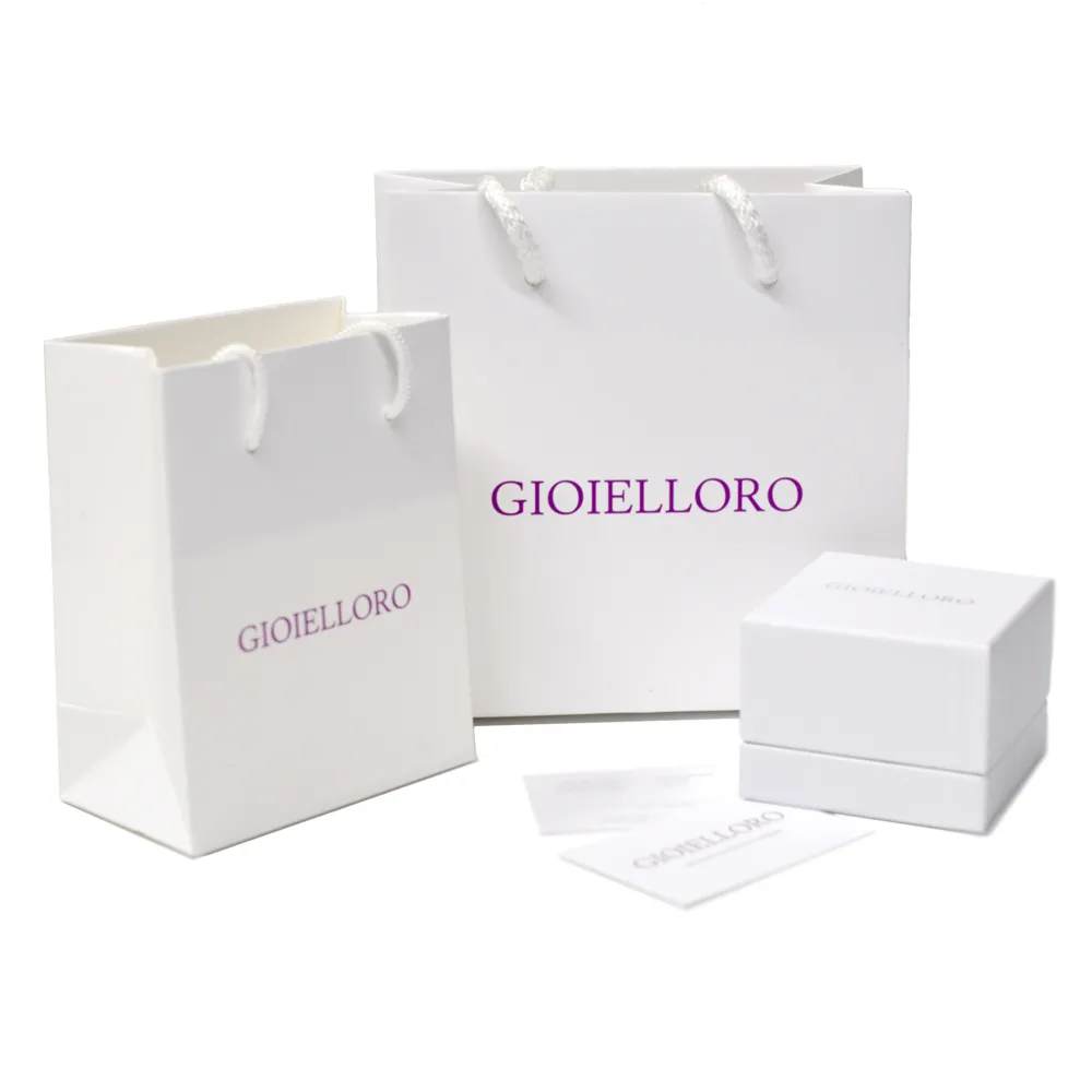 Orecchini con farfalle in oro e madreperla