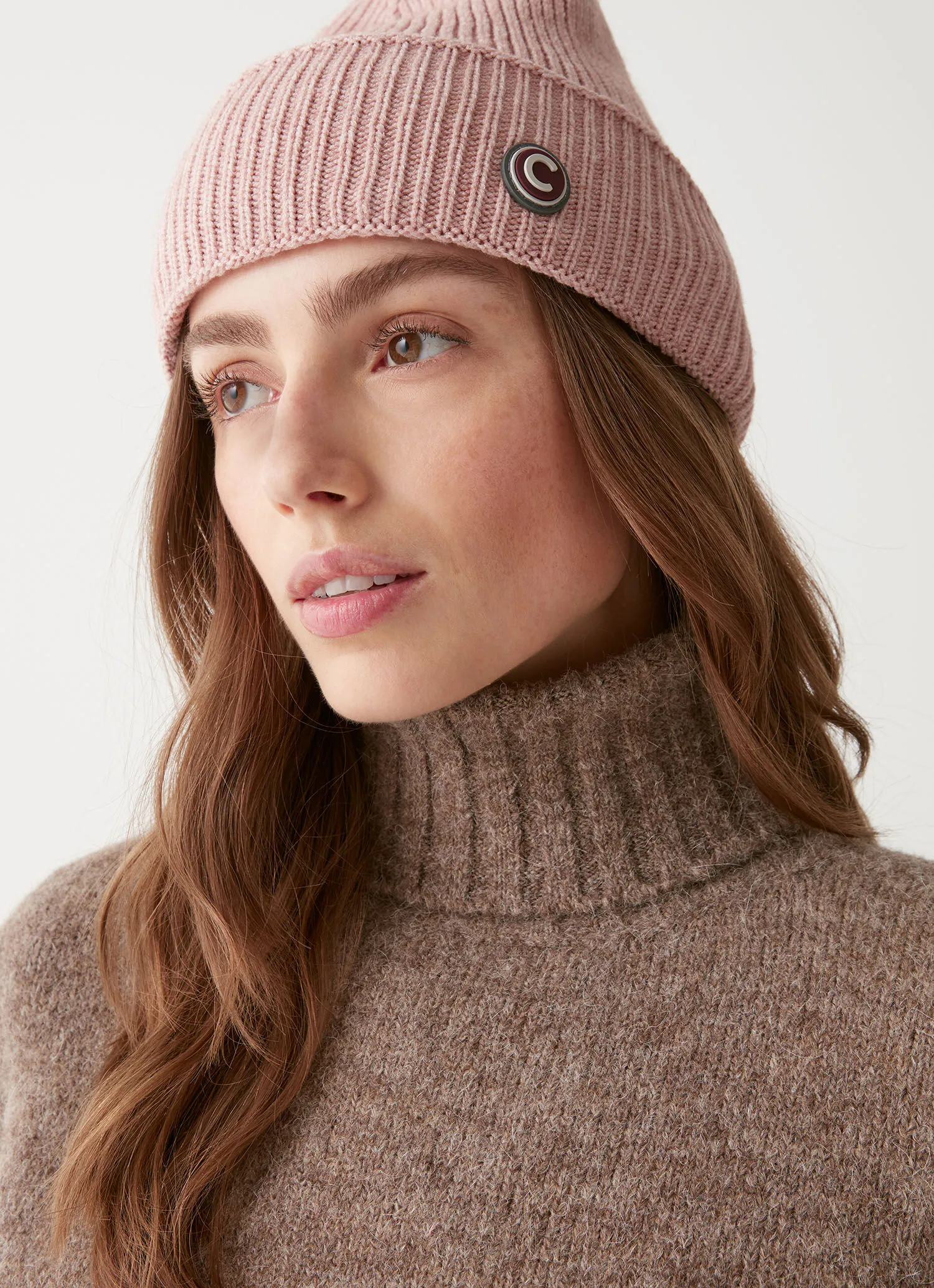 Oversized wool turtleneck