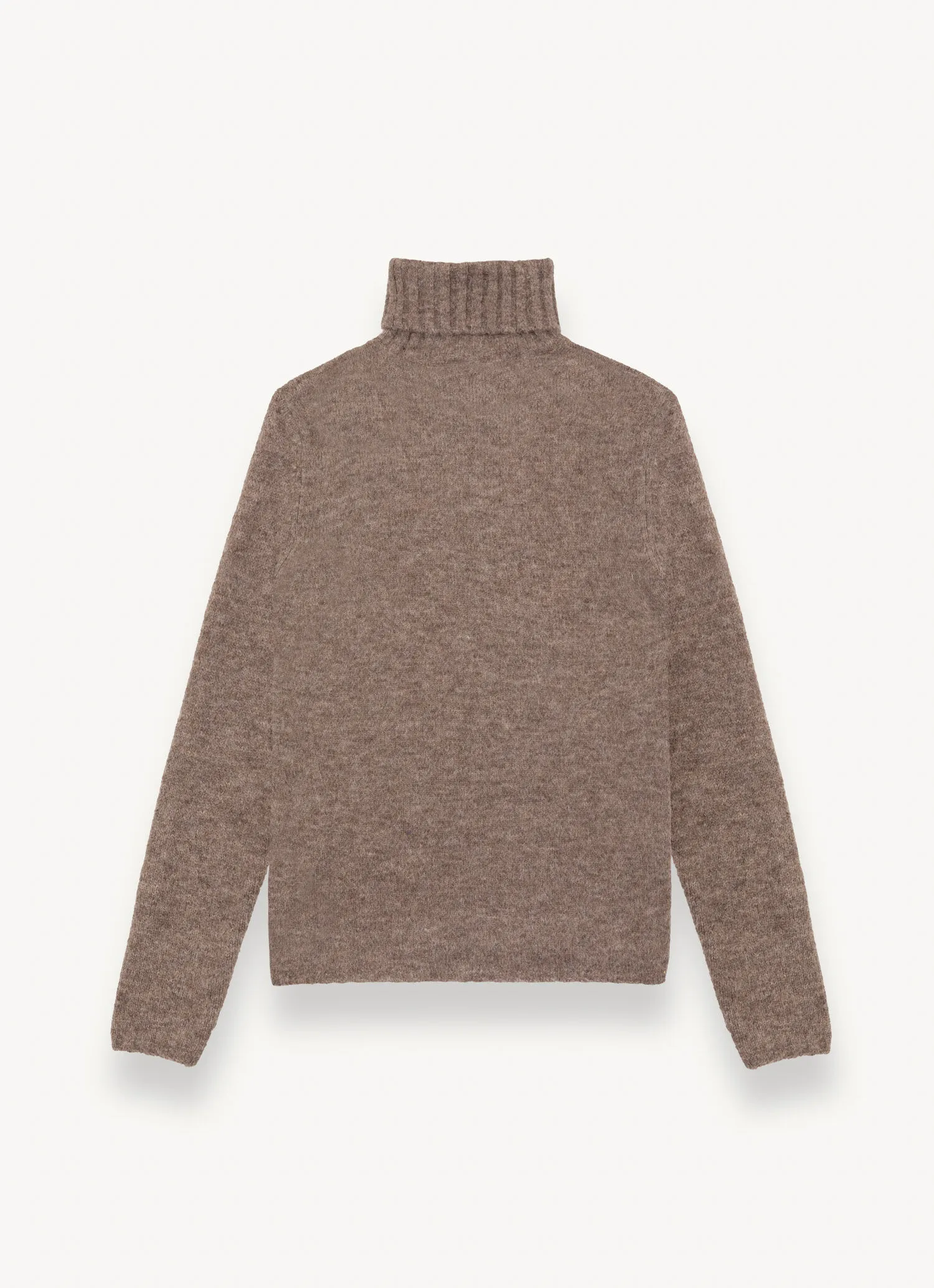 Oversized wool turtleneck