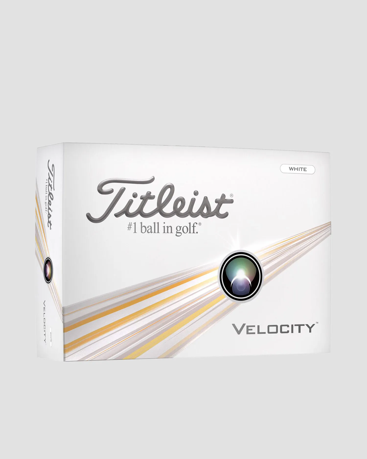 Palline bianche da golf Titleist New 2024 Velocity 12 pezzi t8026s-wht