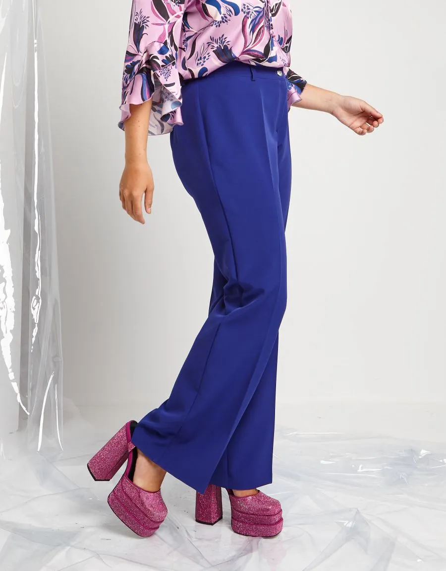 Pantalone a zampa tampone