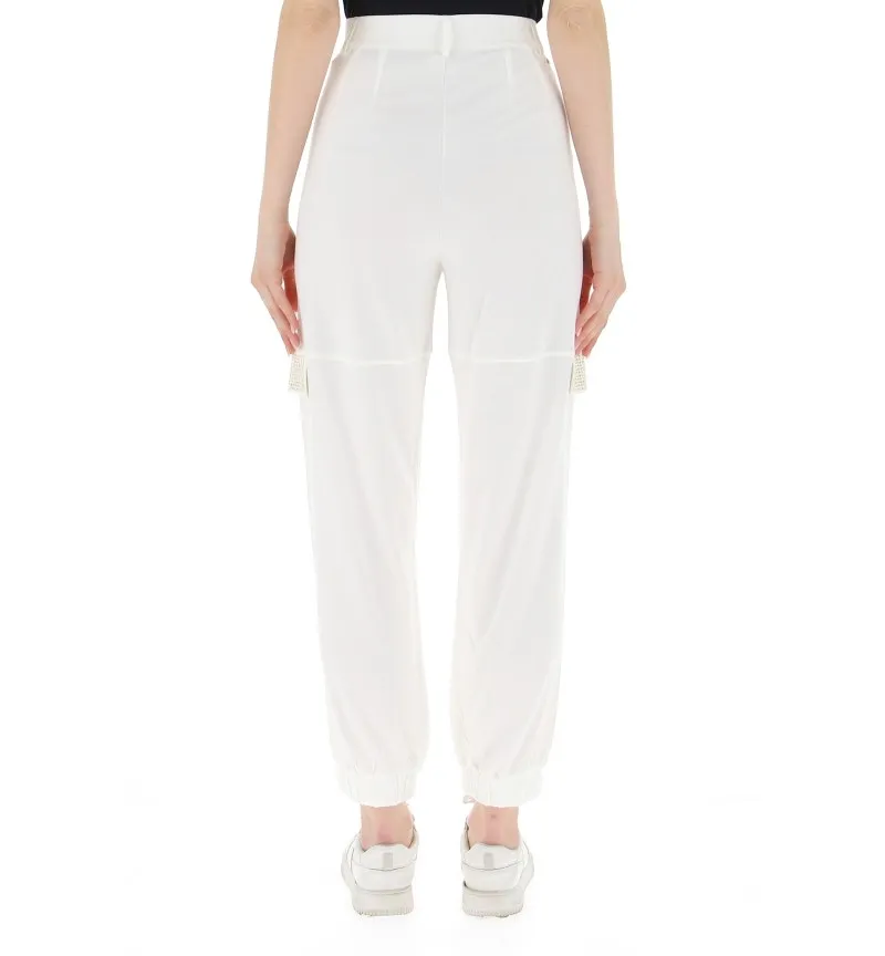 Pantalone con borchie