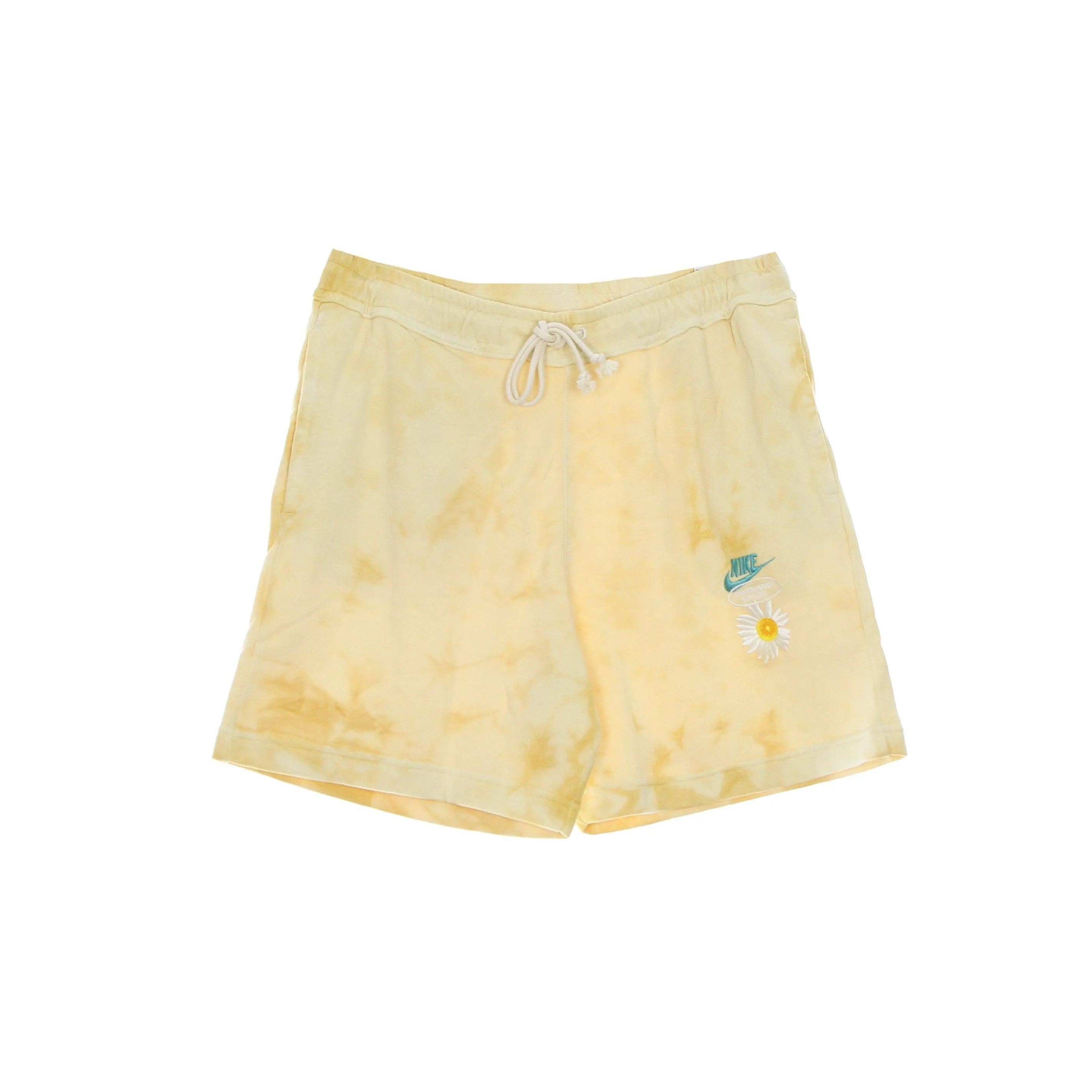 Pantalone Corto Tuta Uomo Sportswear Hibrid-s French-terry Short Sanded Gold