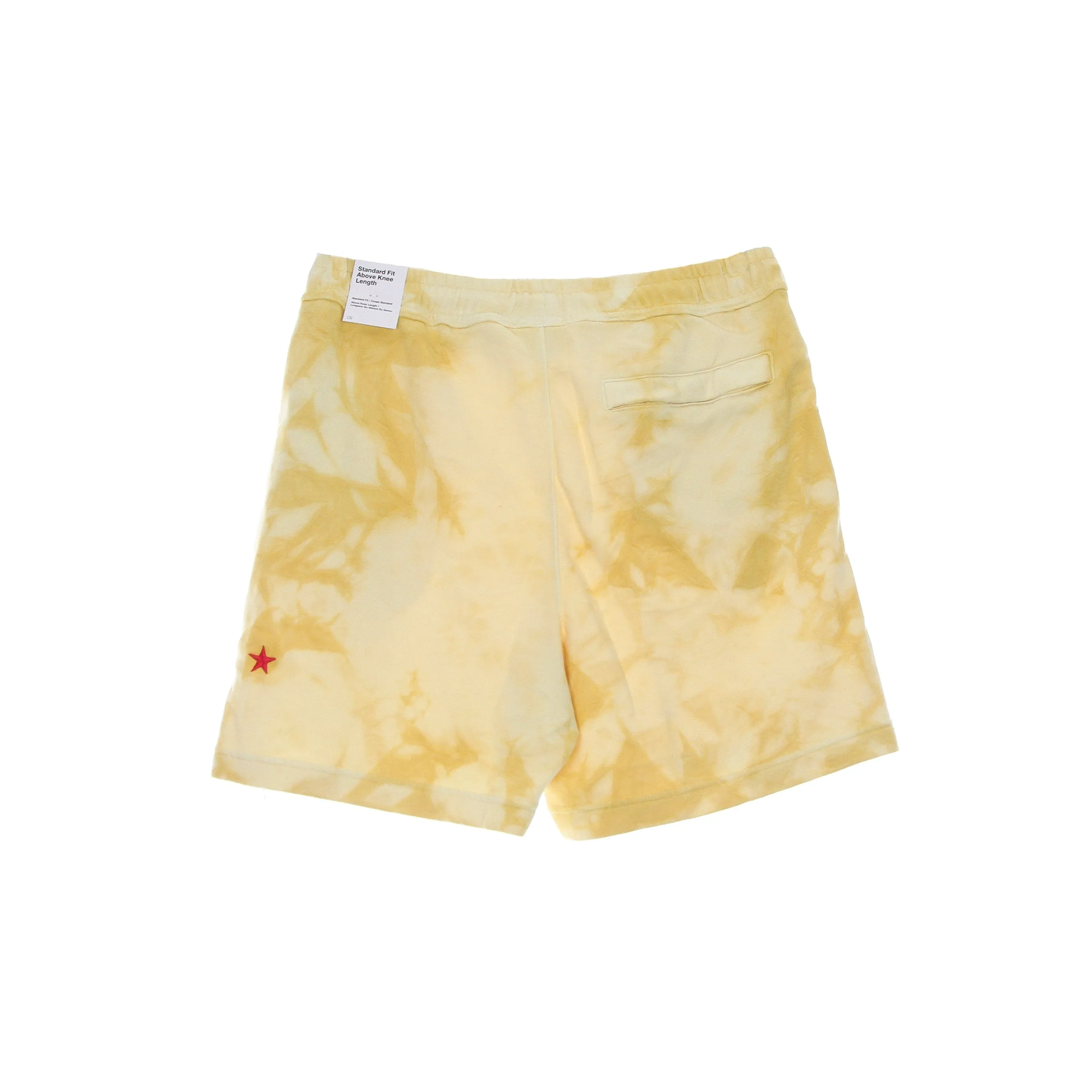 Pantalone Corto Tuta Uomo Sportswear Hibrid-s French-terry Short Sanded Gold