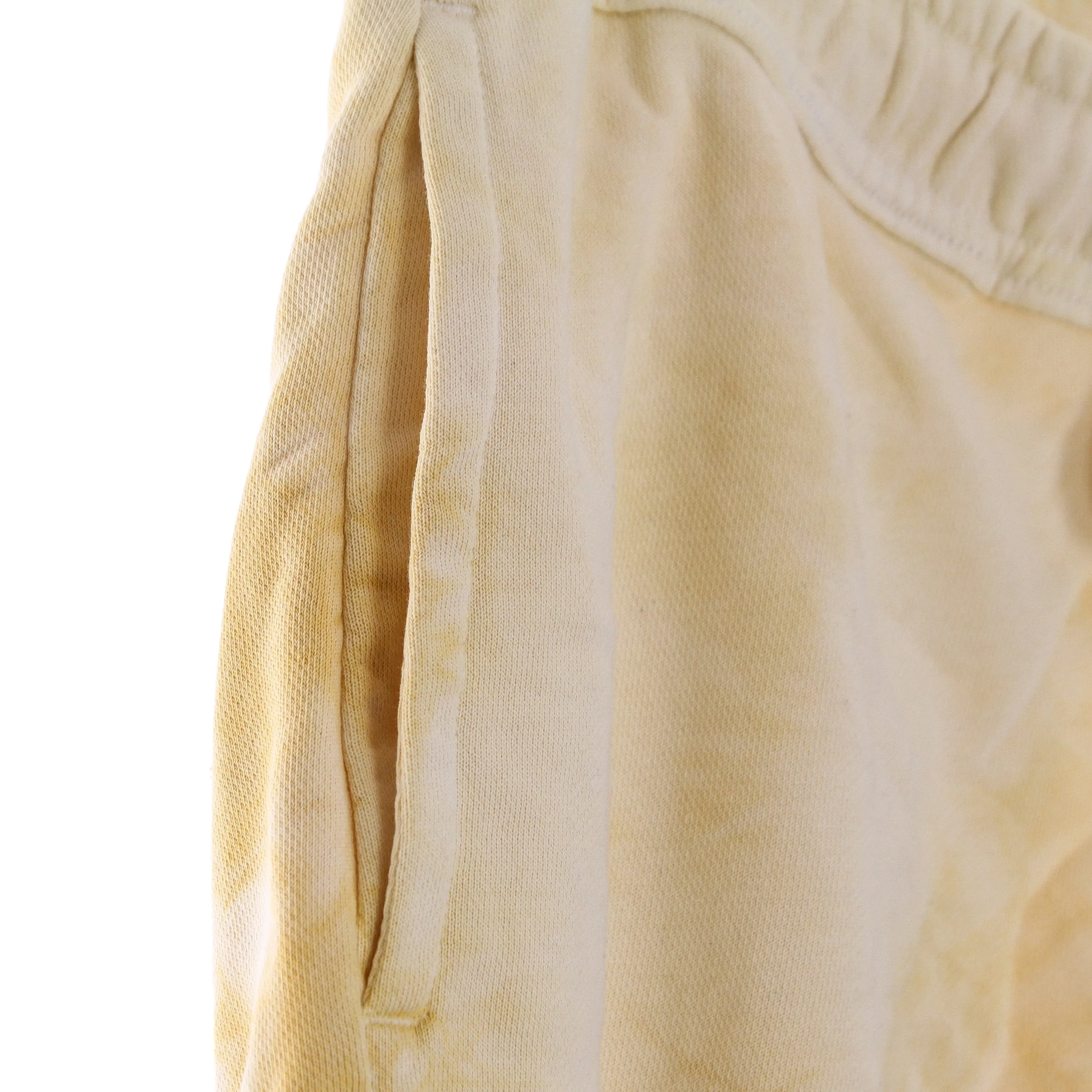 Pantalone Corto Tuta Uomo Sportswear Hibrid-s French-terry Short Sanded Gold