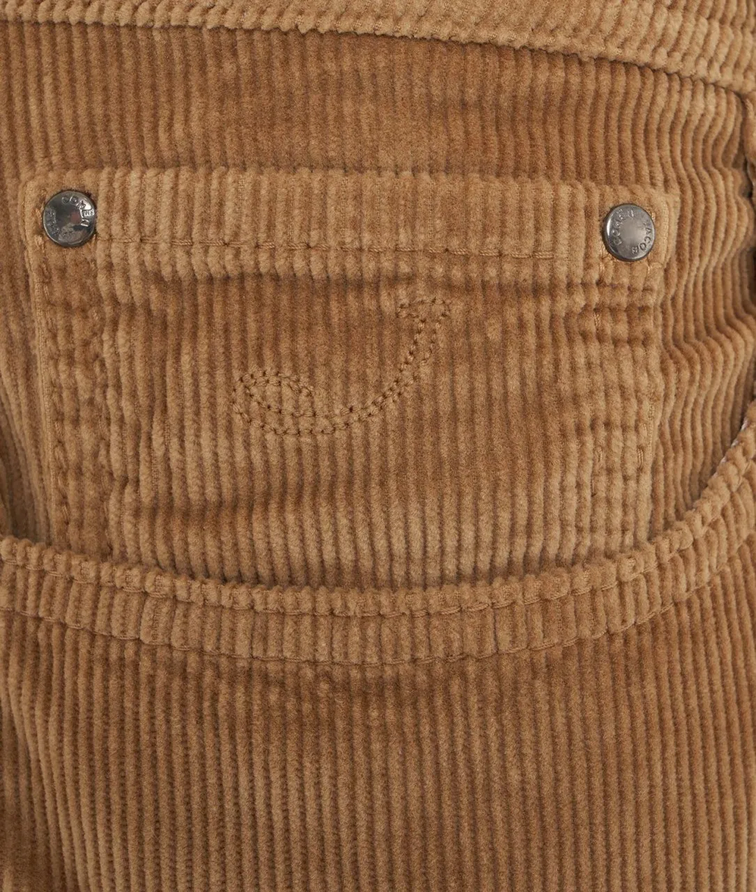 Pantalone in velluto a coste Bard senape senape