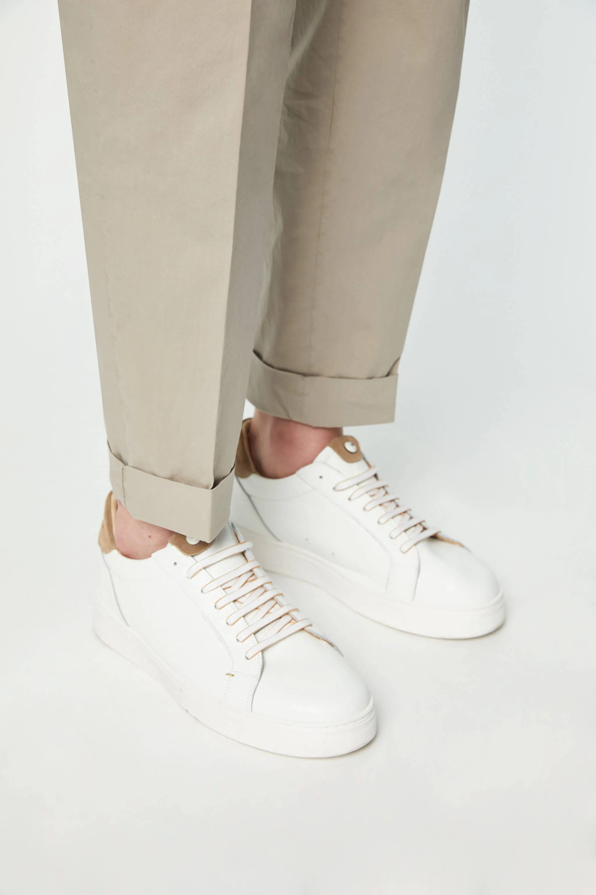 Pantalone MILES tinto capo beige