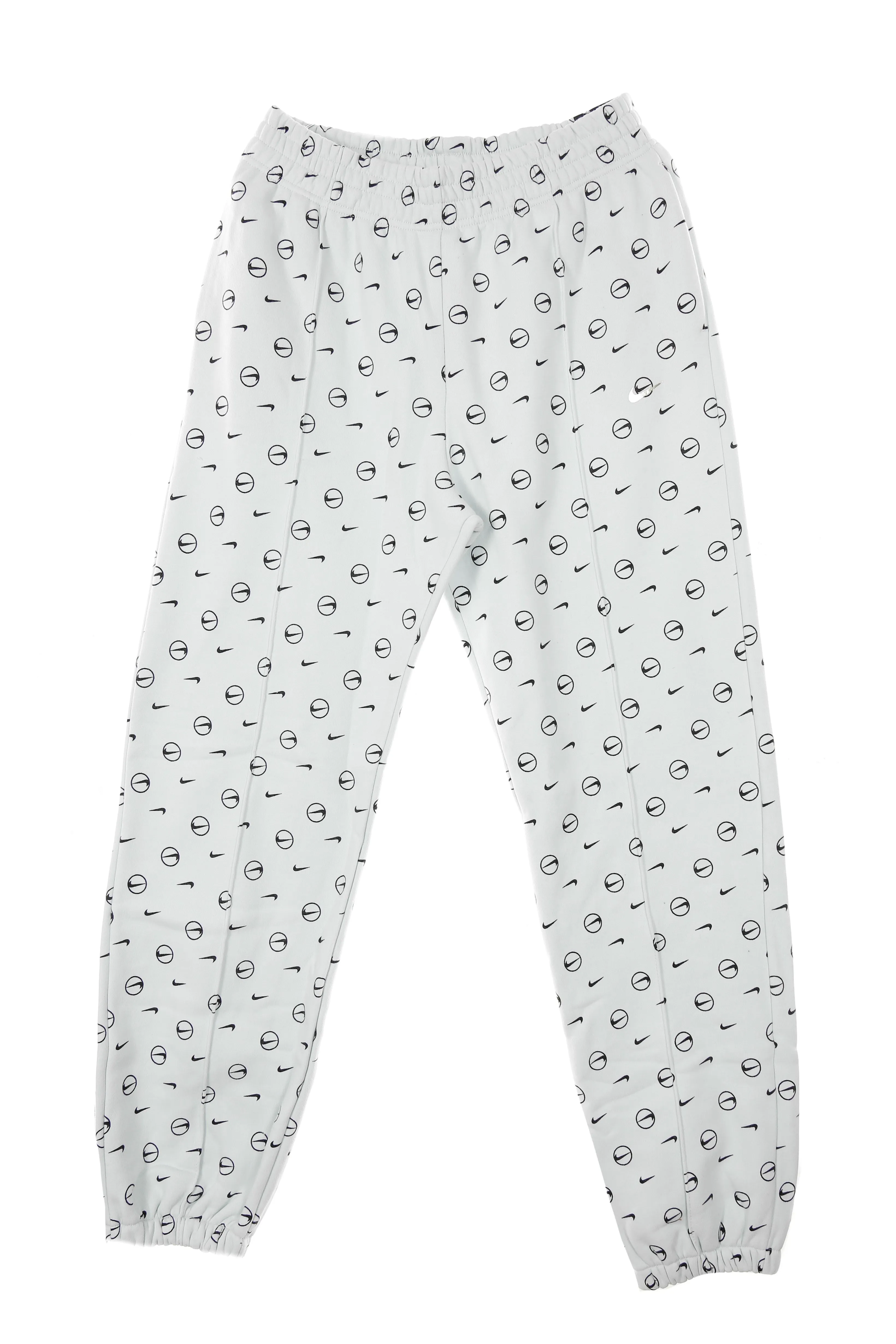 Pantalone Tuta Felpato Donna W Sportswear Pant All Over Print Pack Pure Platinum