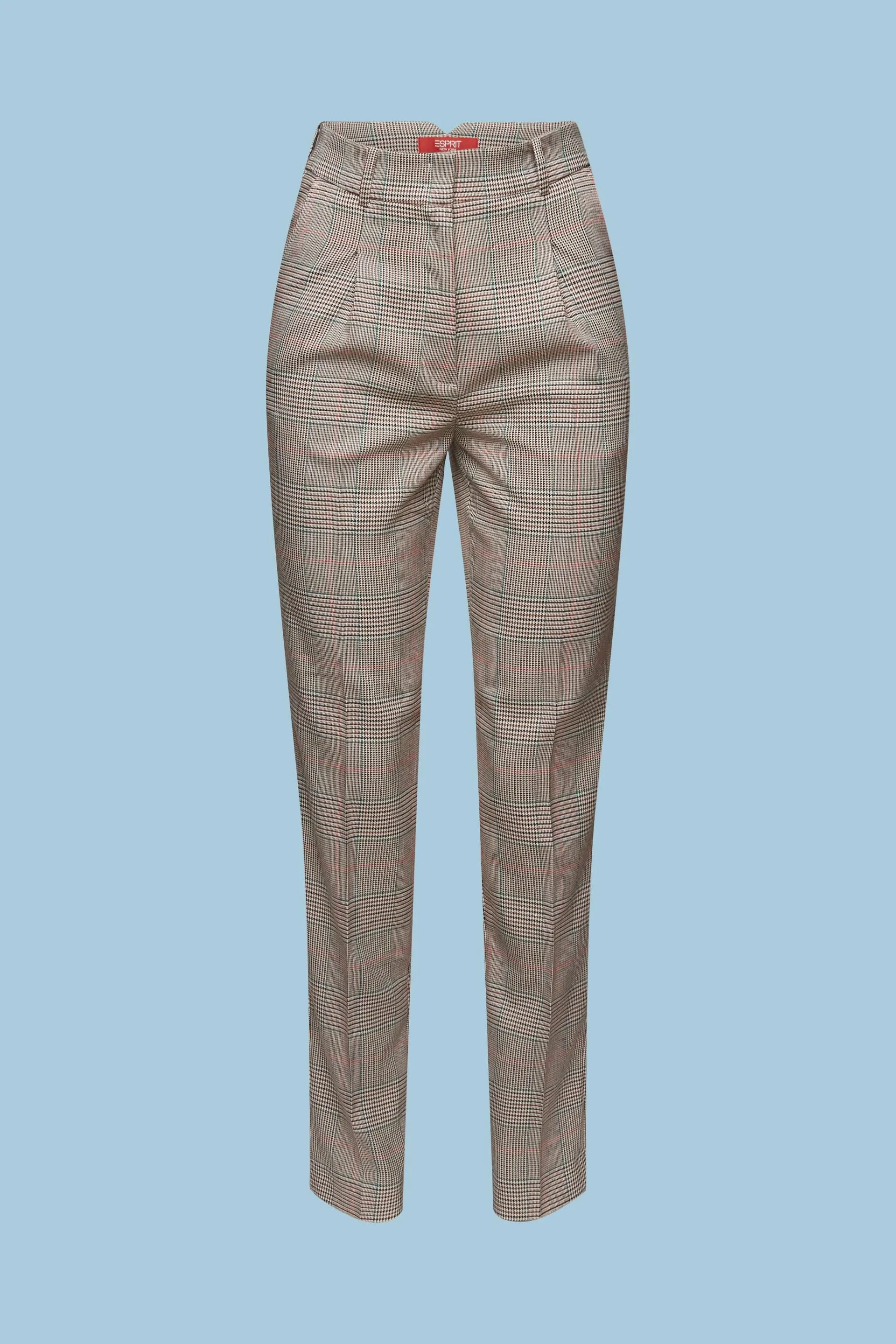 Pantaloni a scacchi tapered