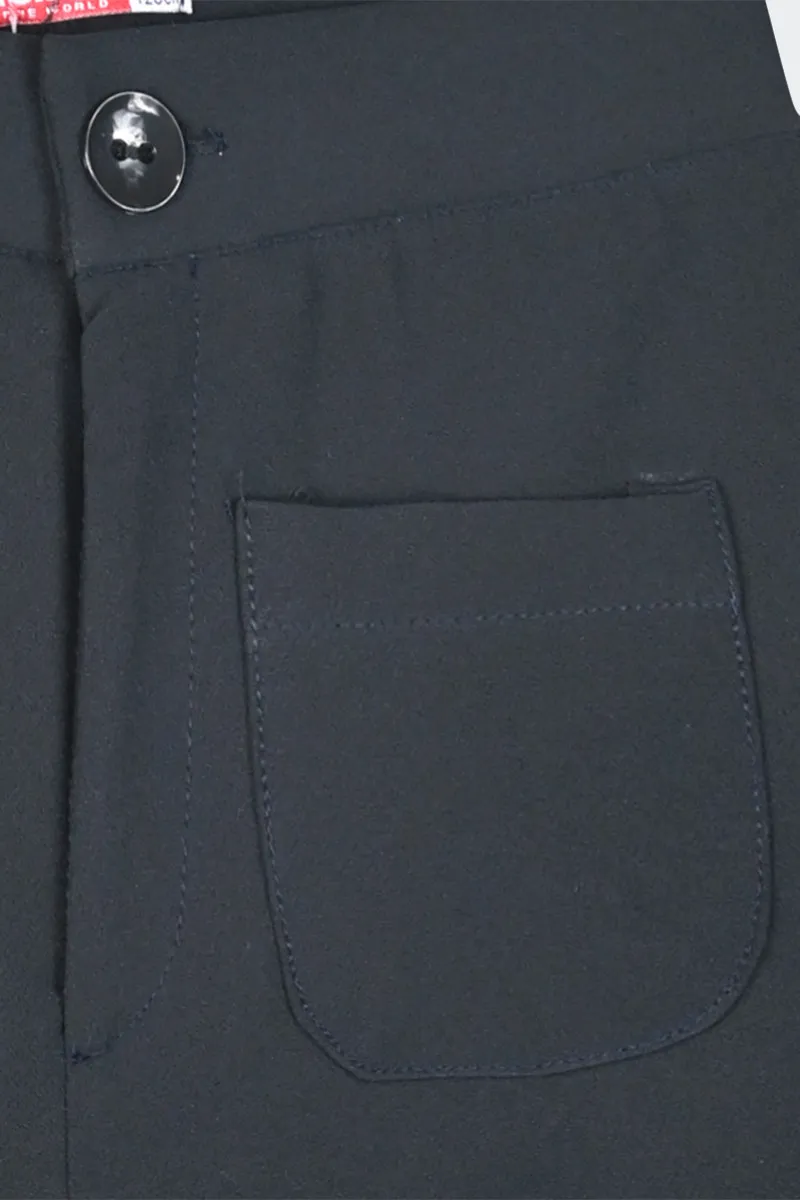 PANTALONI A ZAMPA CON DUE TASCHE BAMBINA