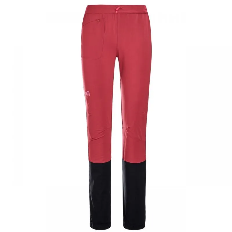 Pantaloni da sci alpinismo Millet Pierra Ment (rosso tibetano) donna