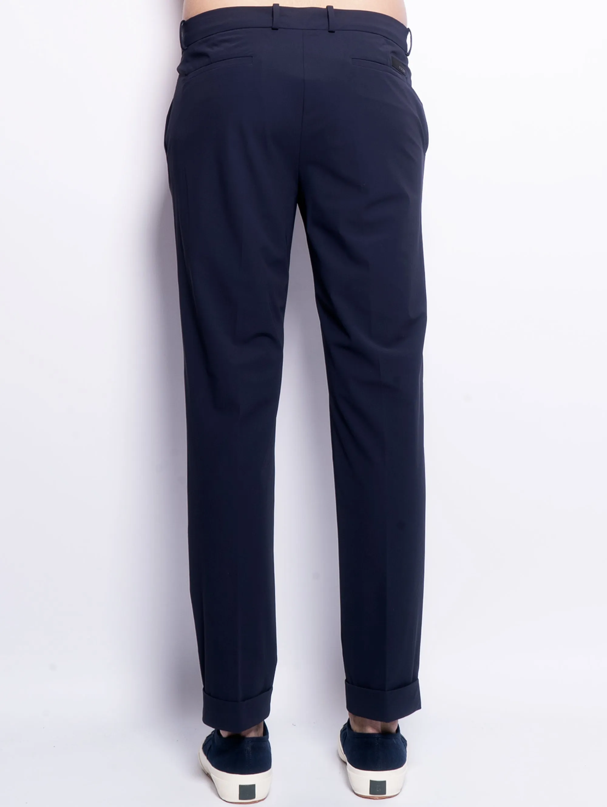 Pantaloni in Tessuto Tecnico Blu