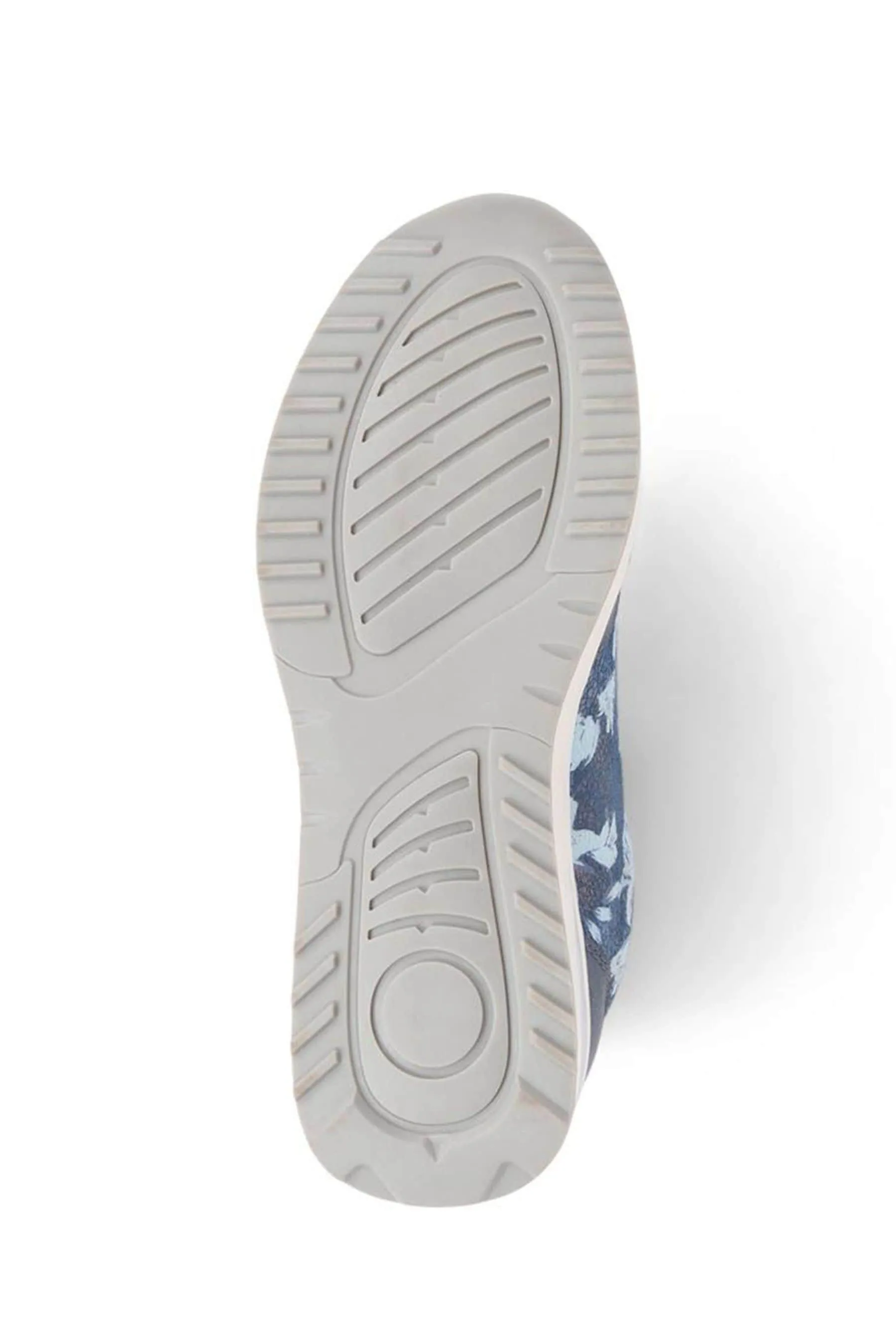 Pavers Blu - Floreale Accent - Scarpe da ginnastica con suola imbottita