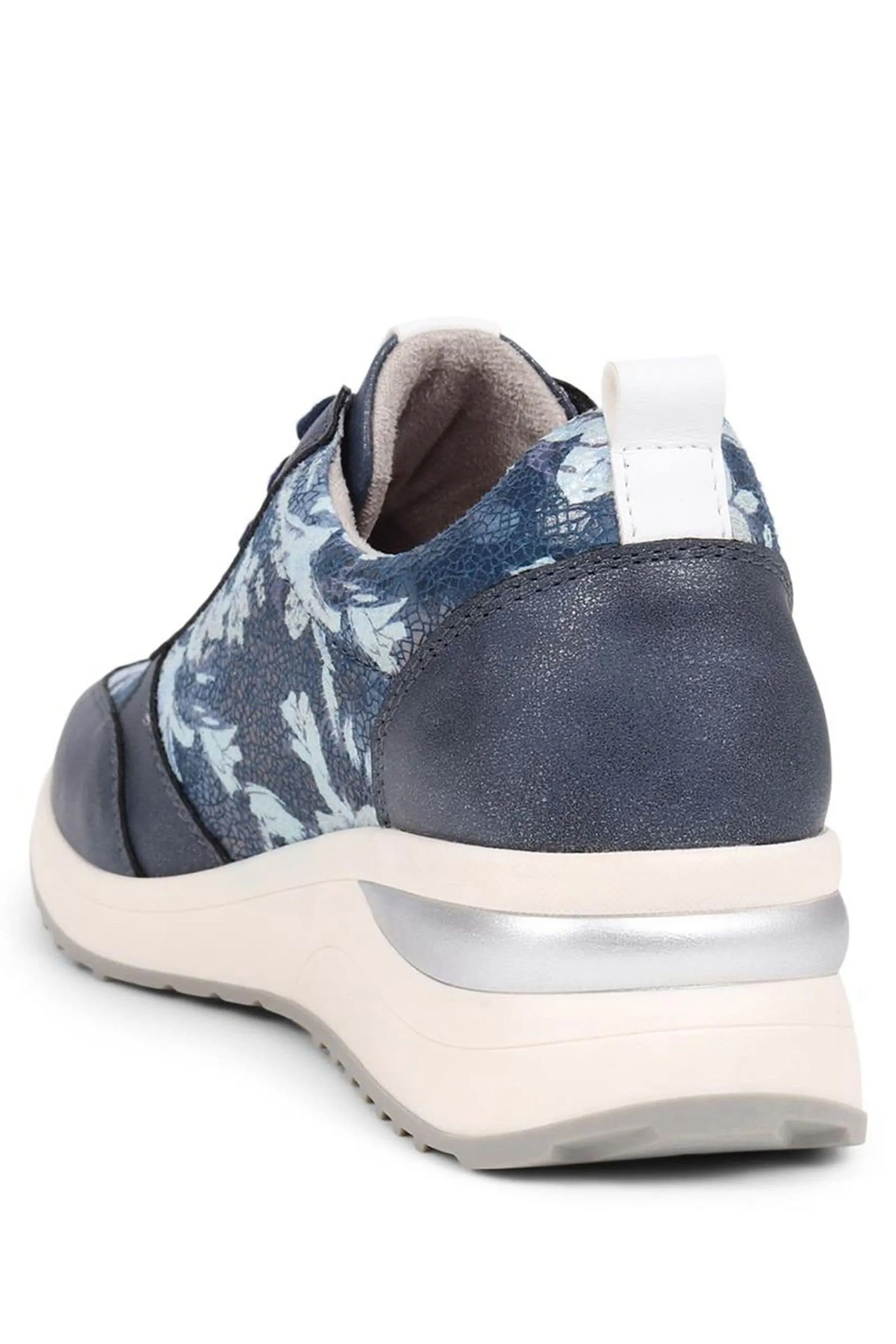 Pavers Blu - Floreale Accent - Scarpe da ginnastica con suola imbottita
