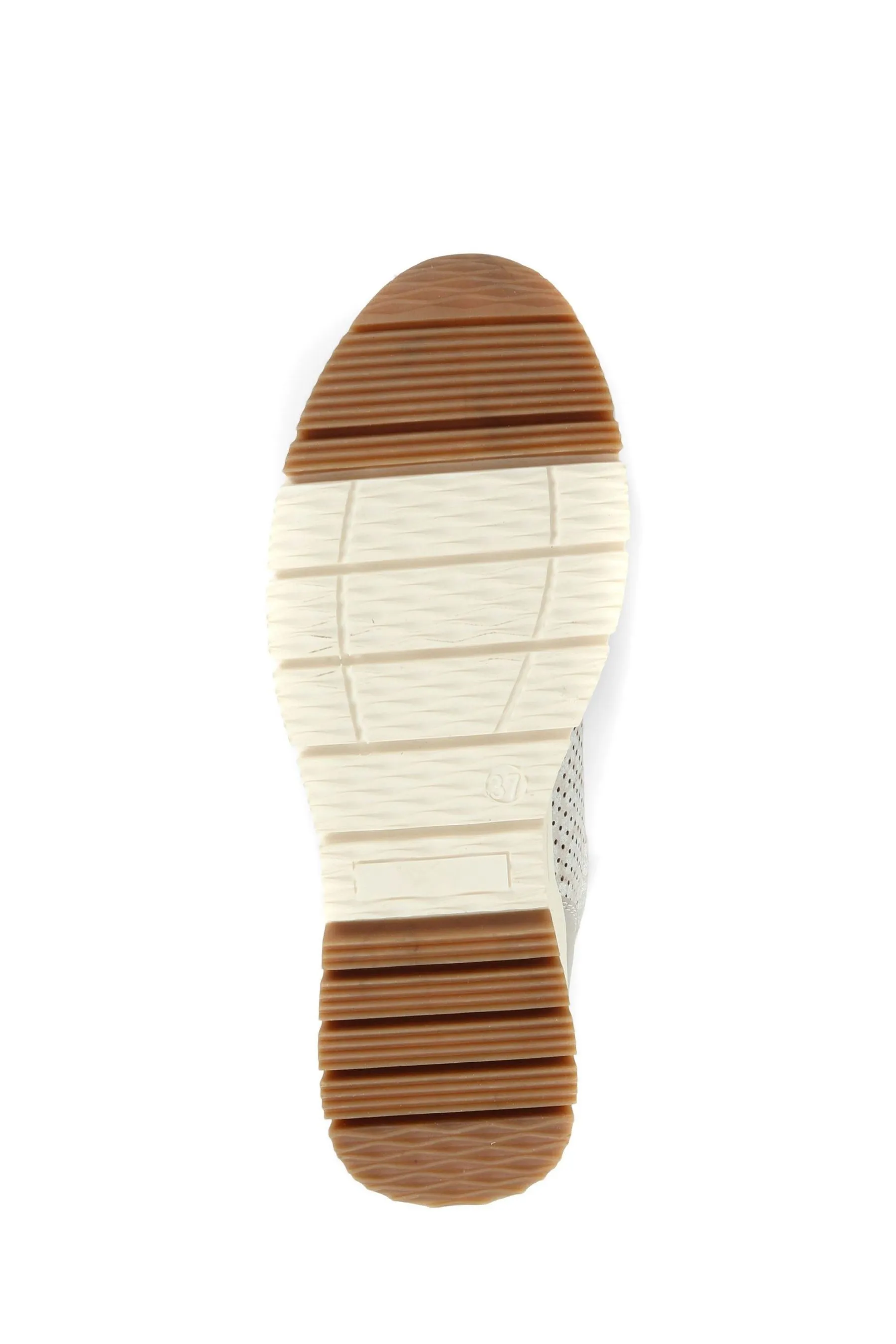 Pavers Grigio - Sneakers stringate con suola spessa
