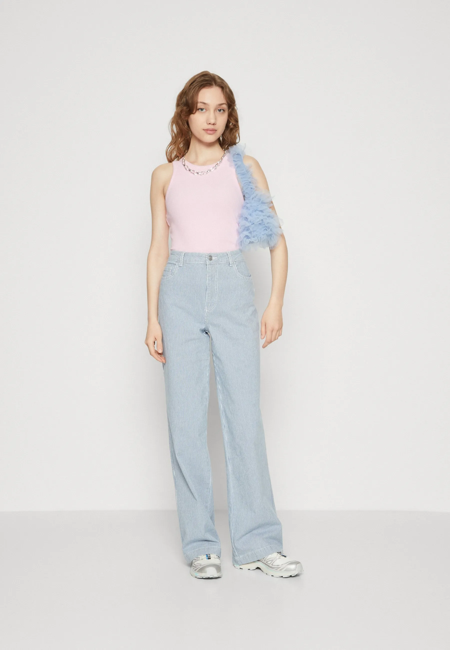 PCBILLO WIDE  - Jeans a zampa
