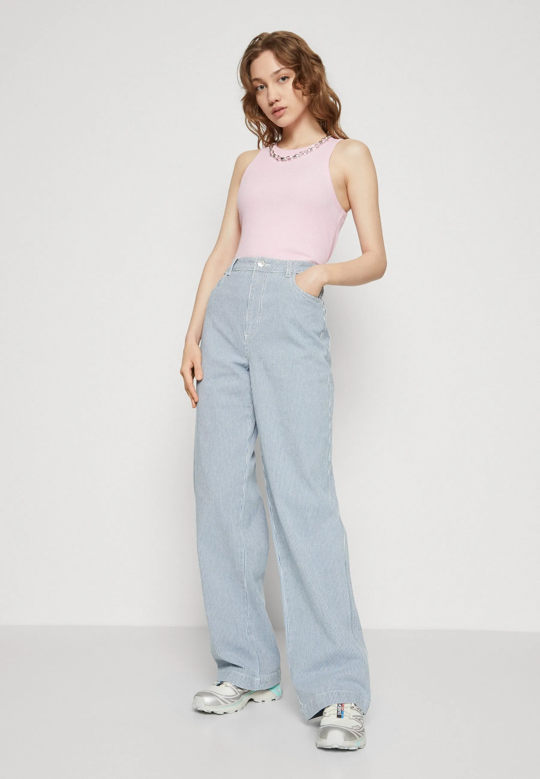 PCBILLO WIDE  - Jeans a zampa