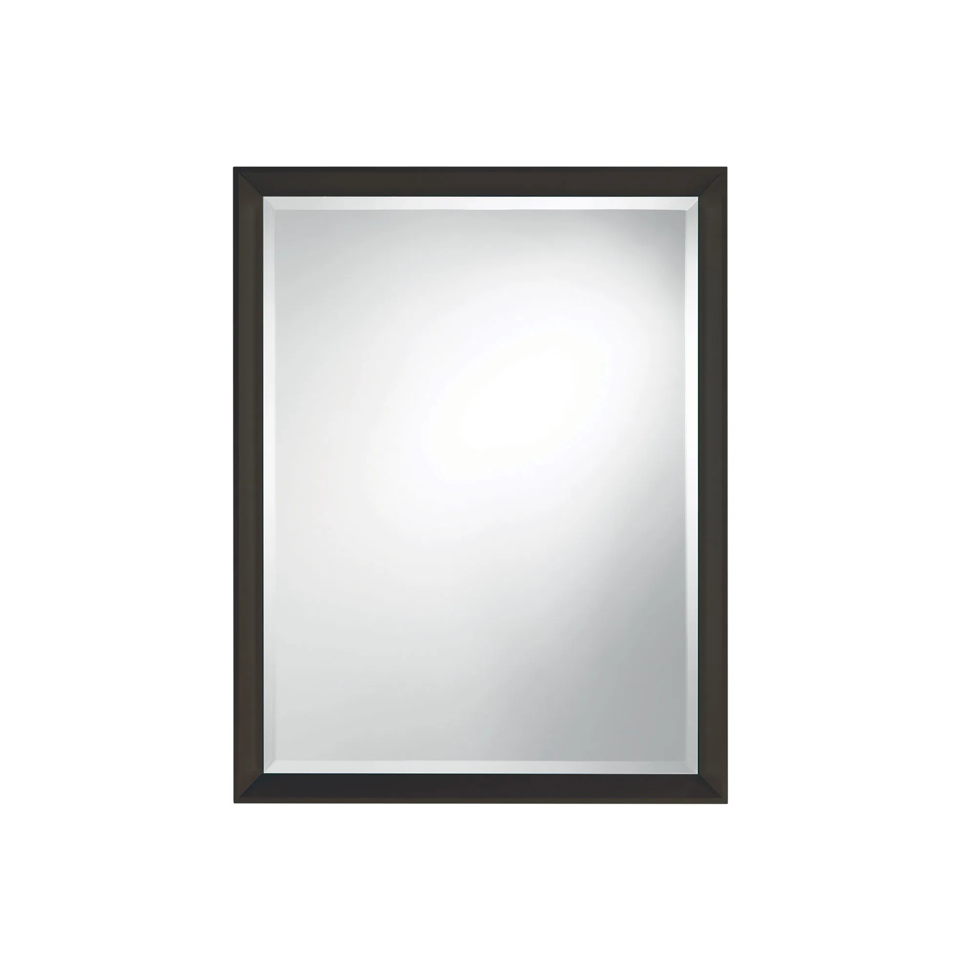 Pezzani  Specchiera moderna con cornice in alluminio verniciato sabbiato Riflesso