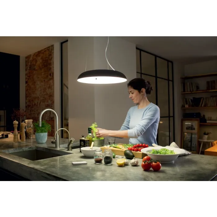 Philips Hue Ambiance White Amaze Lampada a Sospensione LED Nero, 1-Luce, Telecomando