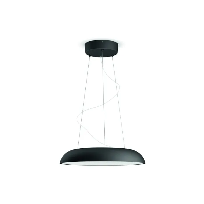 Philips Hue Ambiance White Amaze Lampada a Sospensione LED Nero, 1-Luce, Telecomando