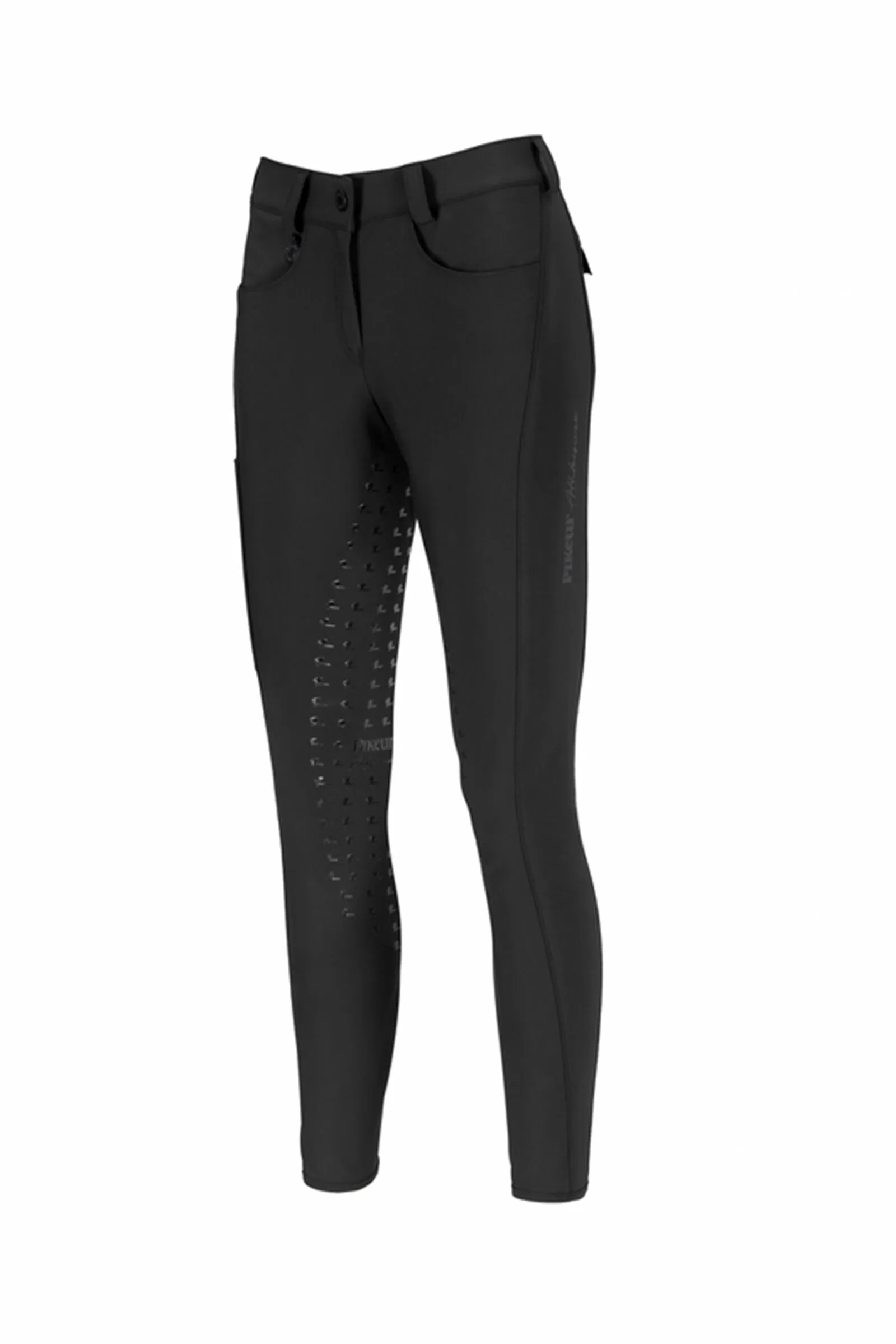 Pikeur Romy Pantaloni da equitazione da donna in denim con full grip