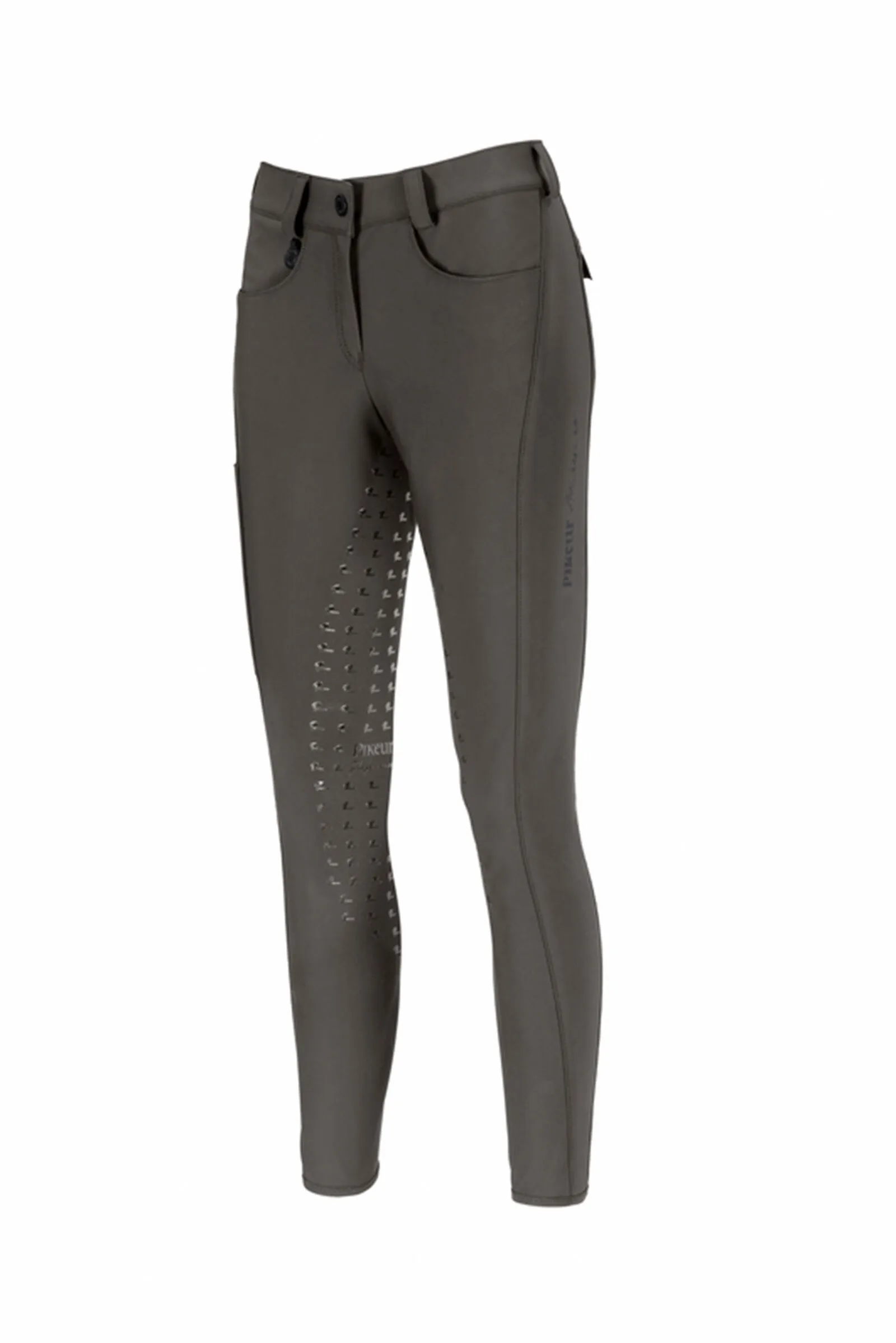 Pikeur Romy Pantaloni da equitazione da donna in denim con full grip