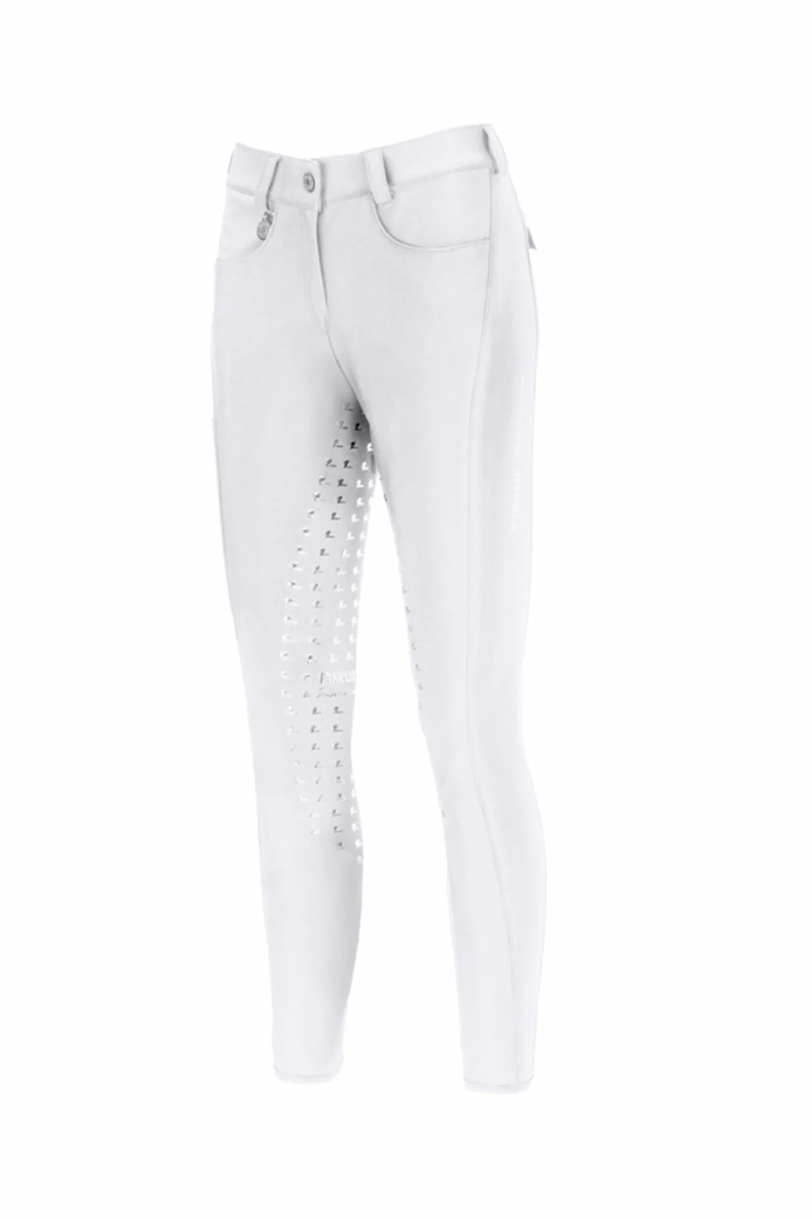 Pikeur Romy Pantaloni da equitazione da donna in denim con full grip