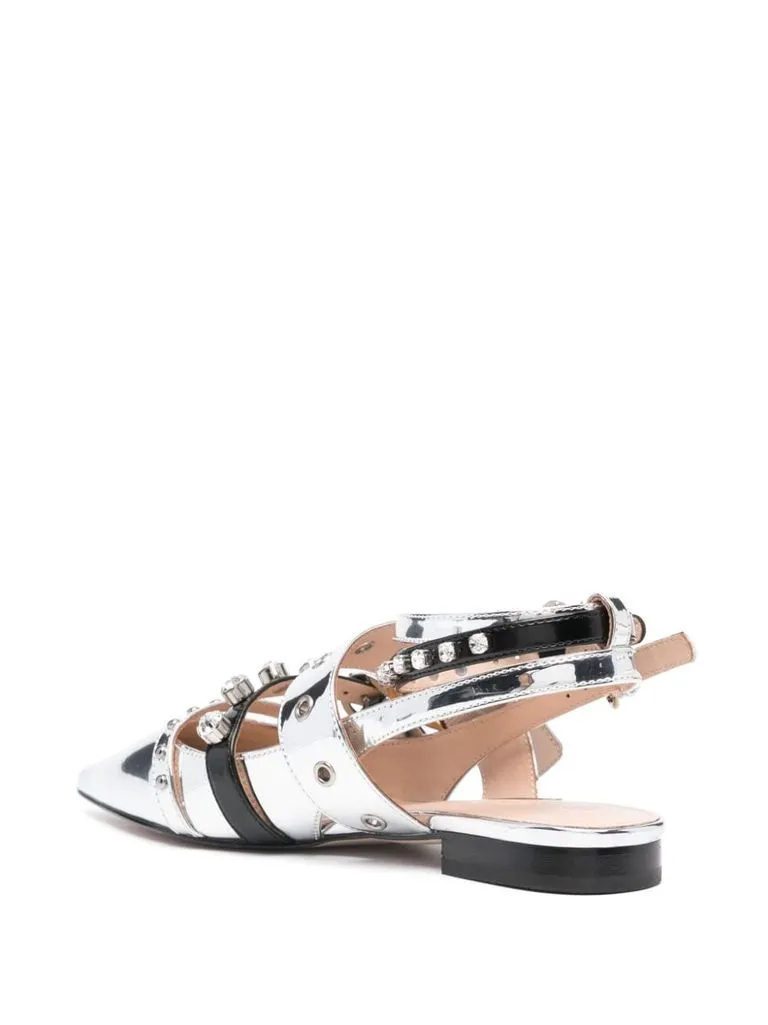 pinko Slingback con borchie