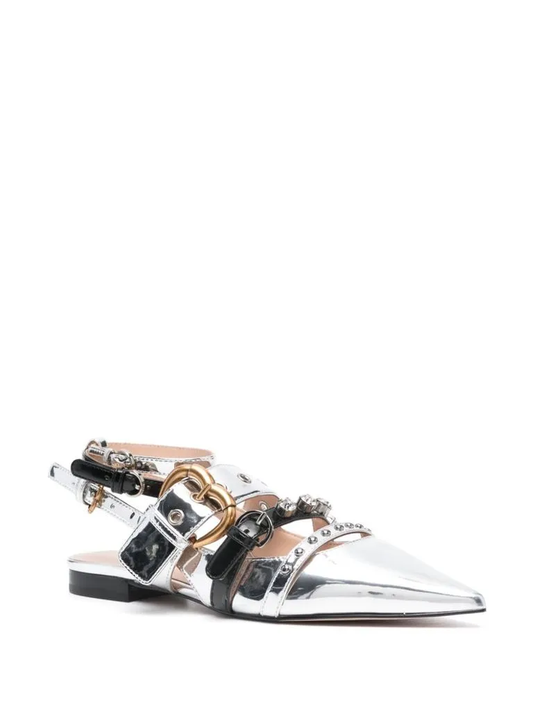 pinko Slingback con borchie