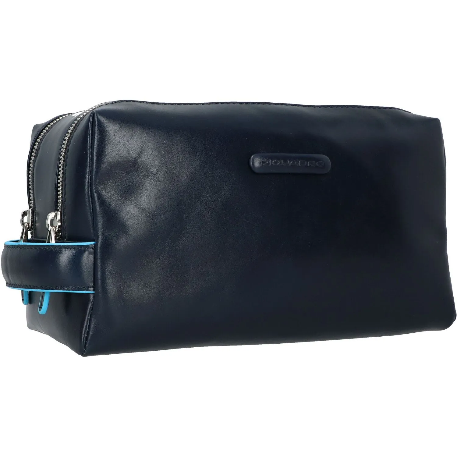 Piquadro Blue Square Borsa da toilette Pelle 25 cm