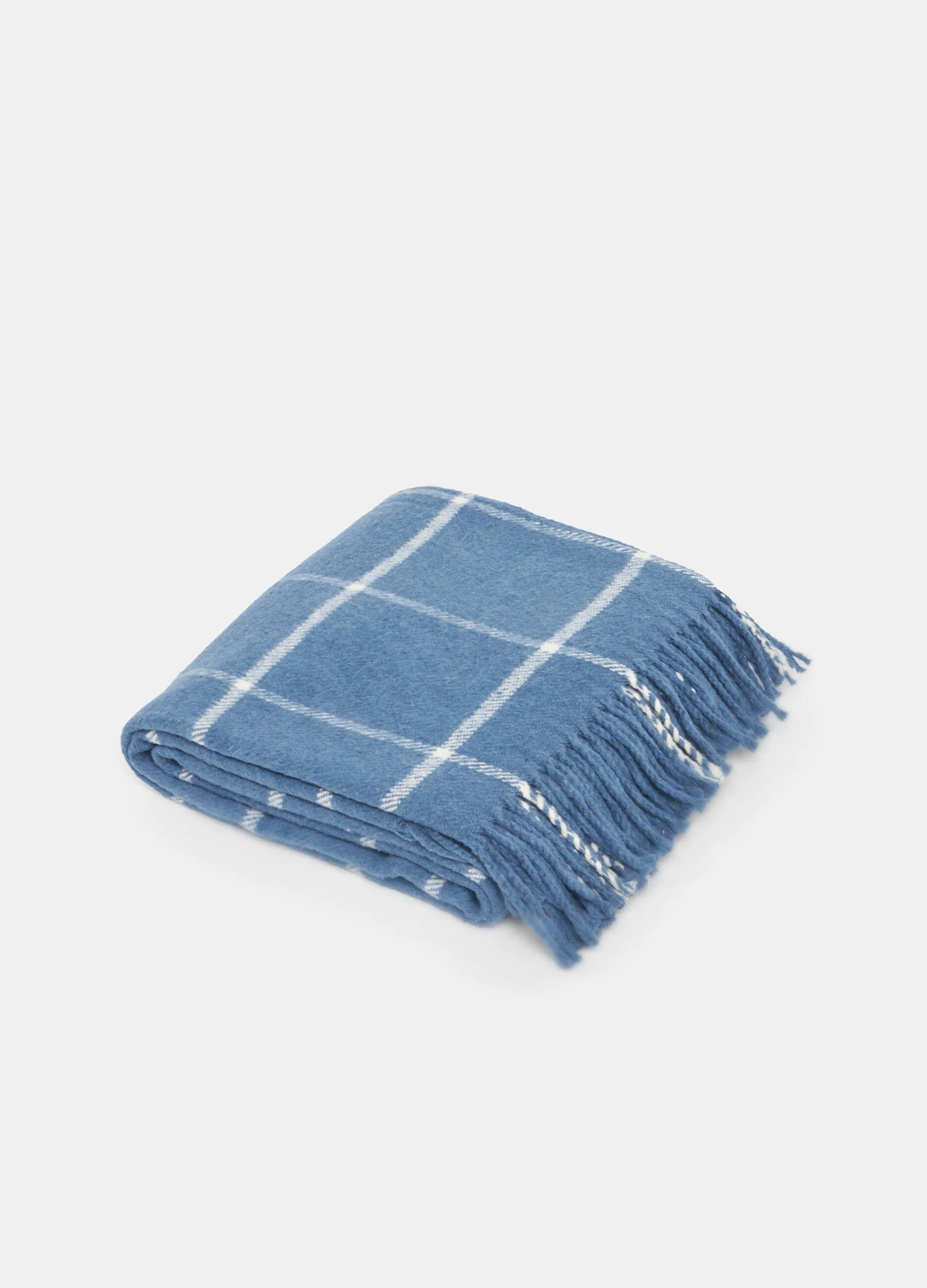 Plaid in misto cotone a quadri