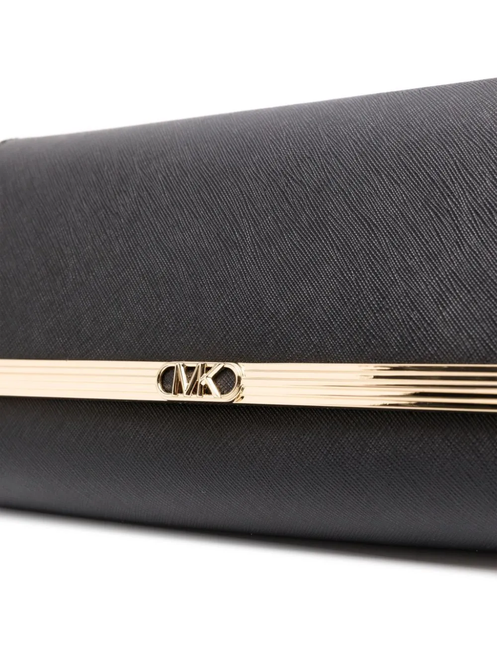 POCHETTE "MONA" GRANDE IN PELLE SAFFIANO